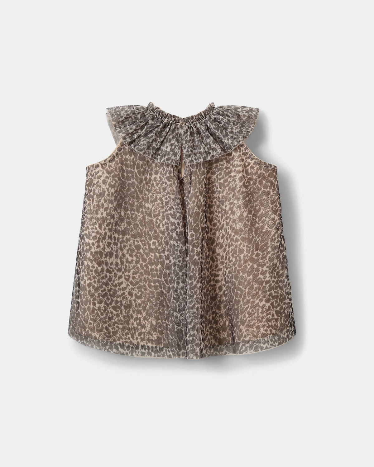 Sofie Schnoor KIDS SoniaKB Kjole Kjole 9140 AOP Leo Light Sand