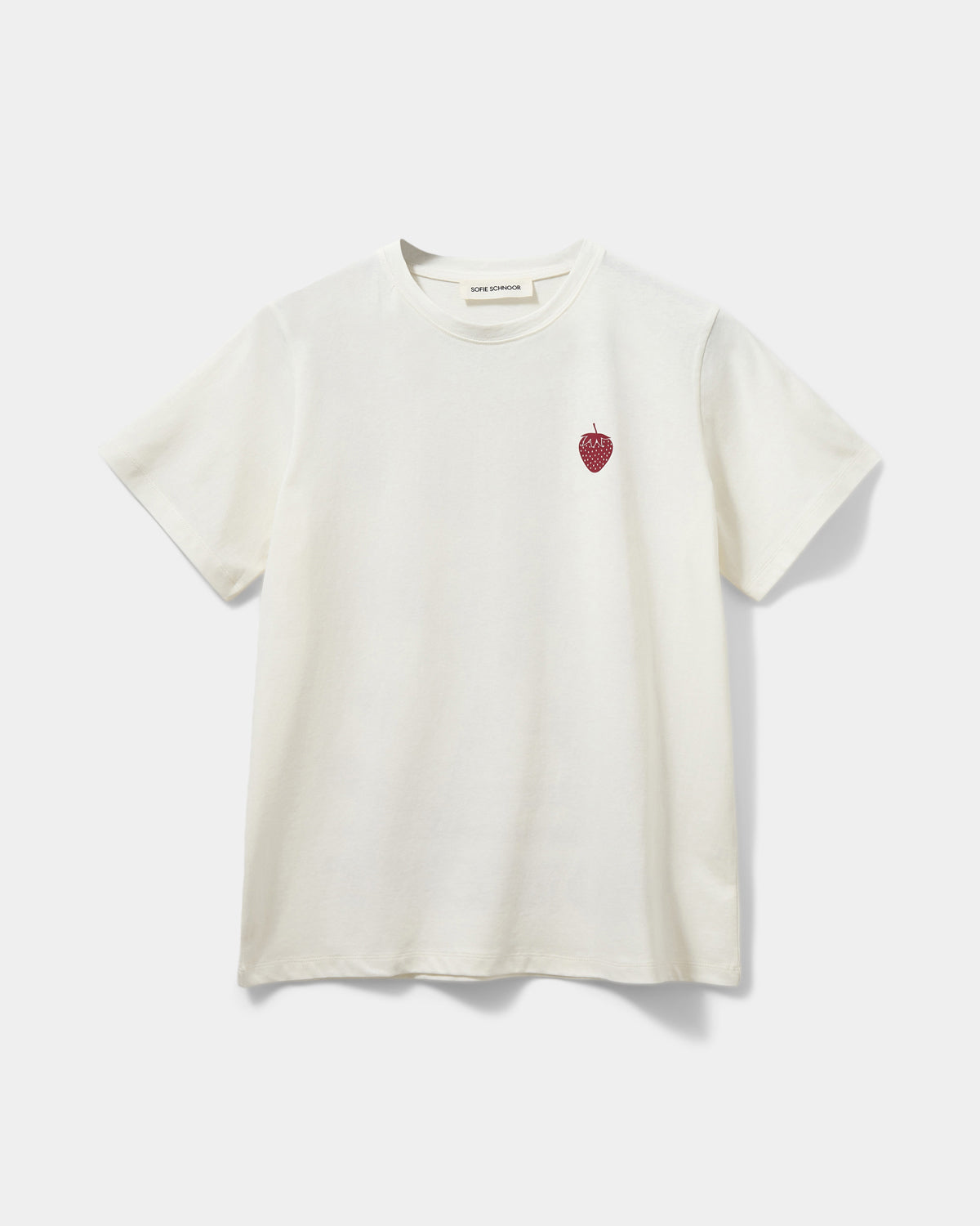 Sofie Schnoor WOMEN ZENASW T-SHIRT T-shirt 0152 Snow White Red