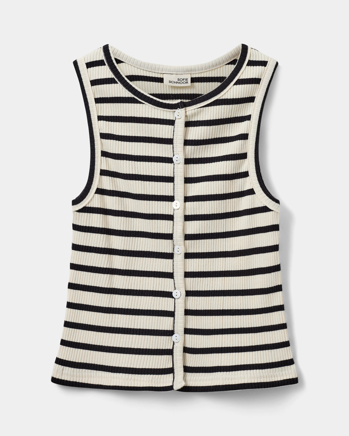 Sofie Schnoor YOUNG TAMILIASY TOP Top 1017 Black striped