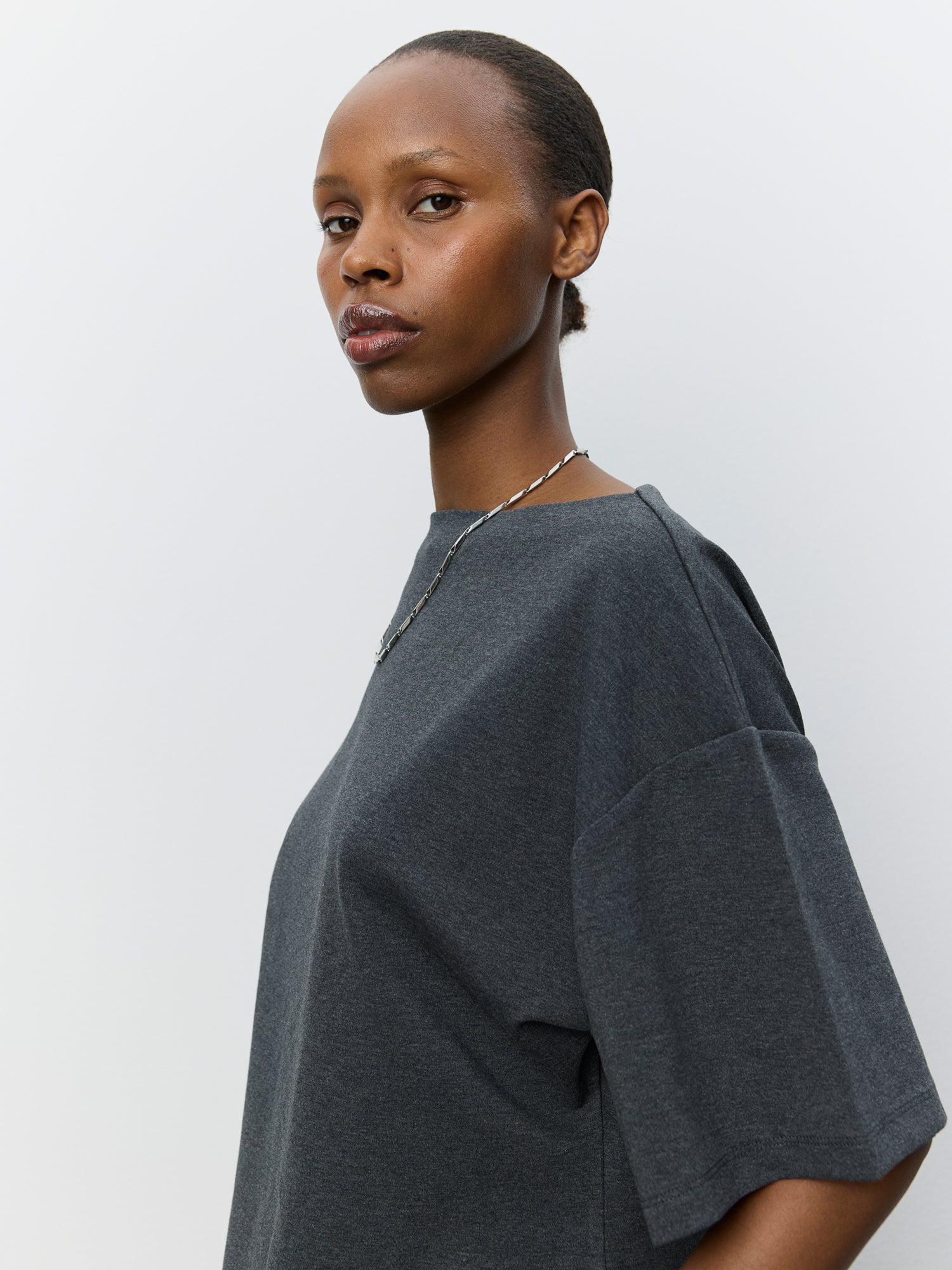Sofie Schnoor WOMEN TEASW T-SHIRT T-shirt 8011 Dark grey melange