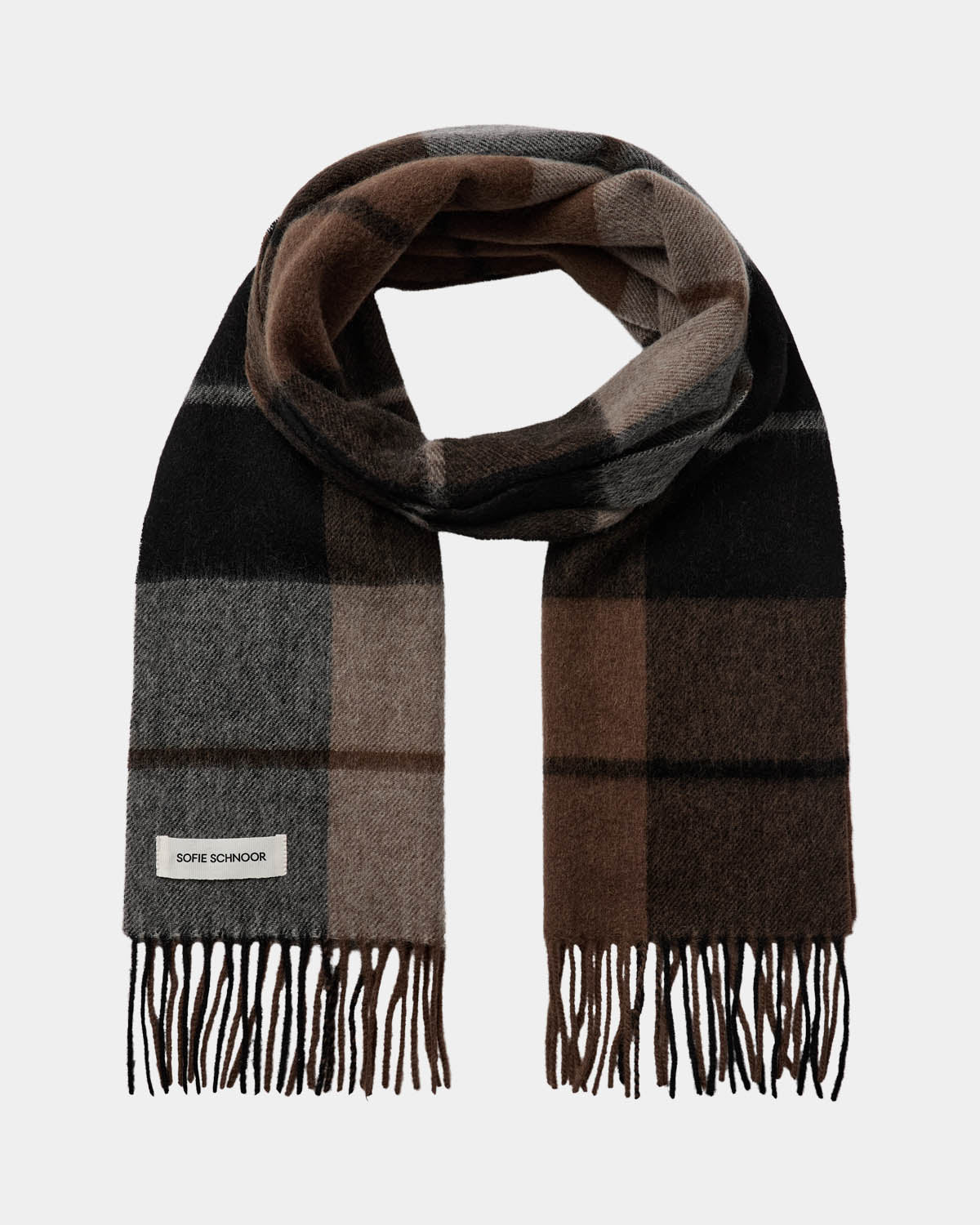 Sofie Schnoor WOMEN THEASW SCARF Tørklæde 7029 Brown mix