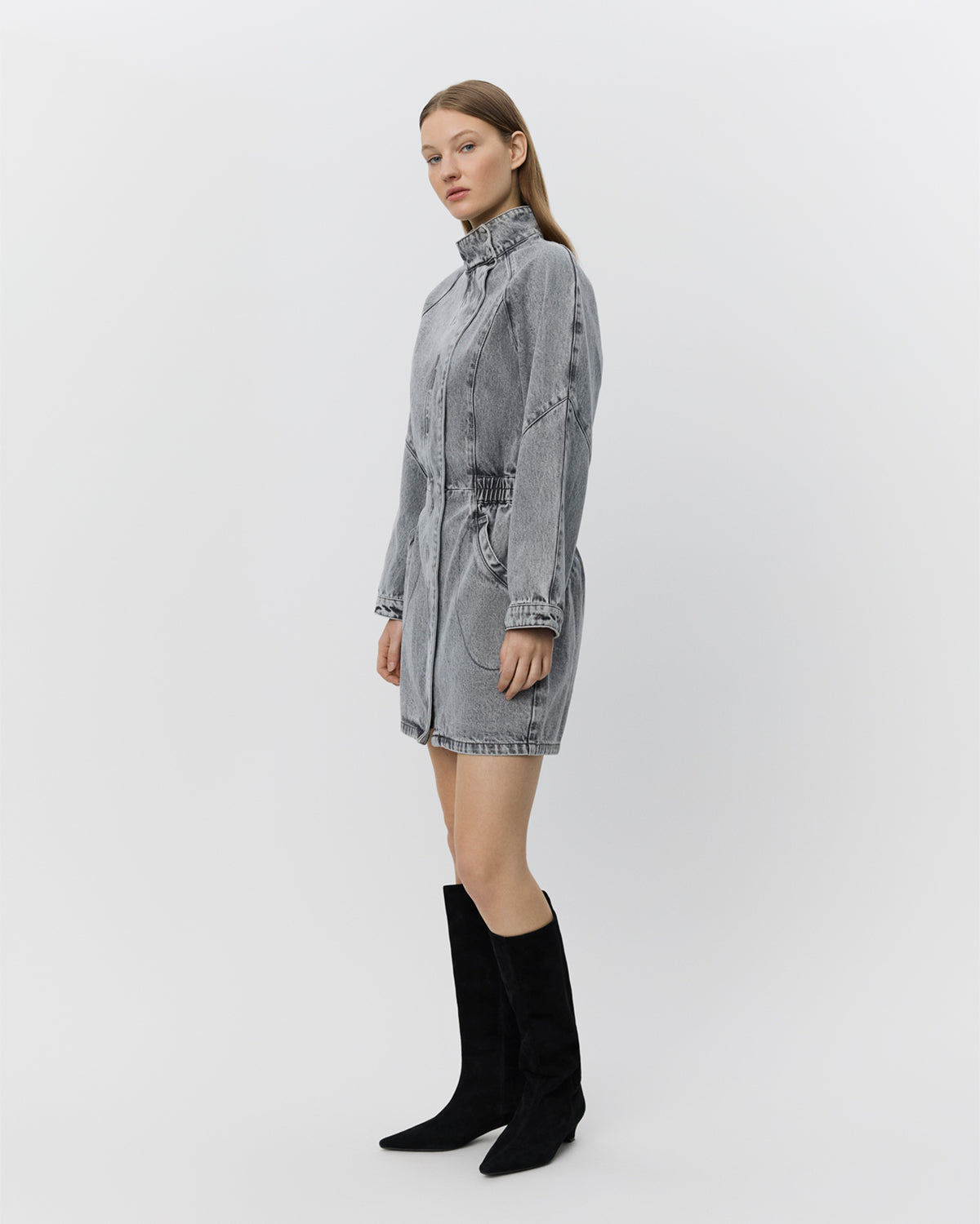Sofie Schnoor WOMEN THILISW DRESS Dress 8052 Stone Grey