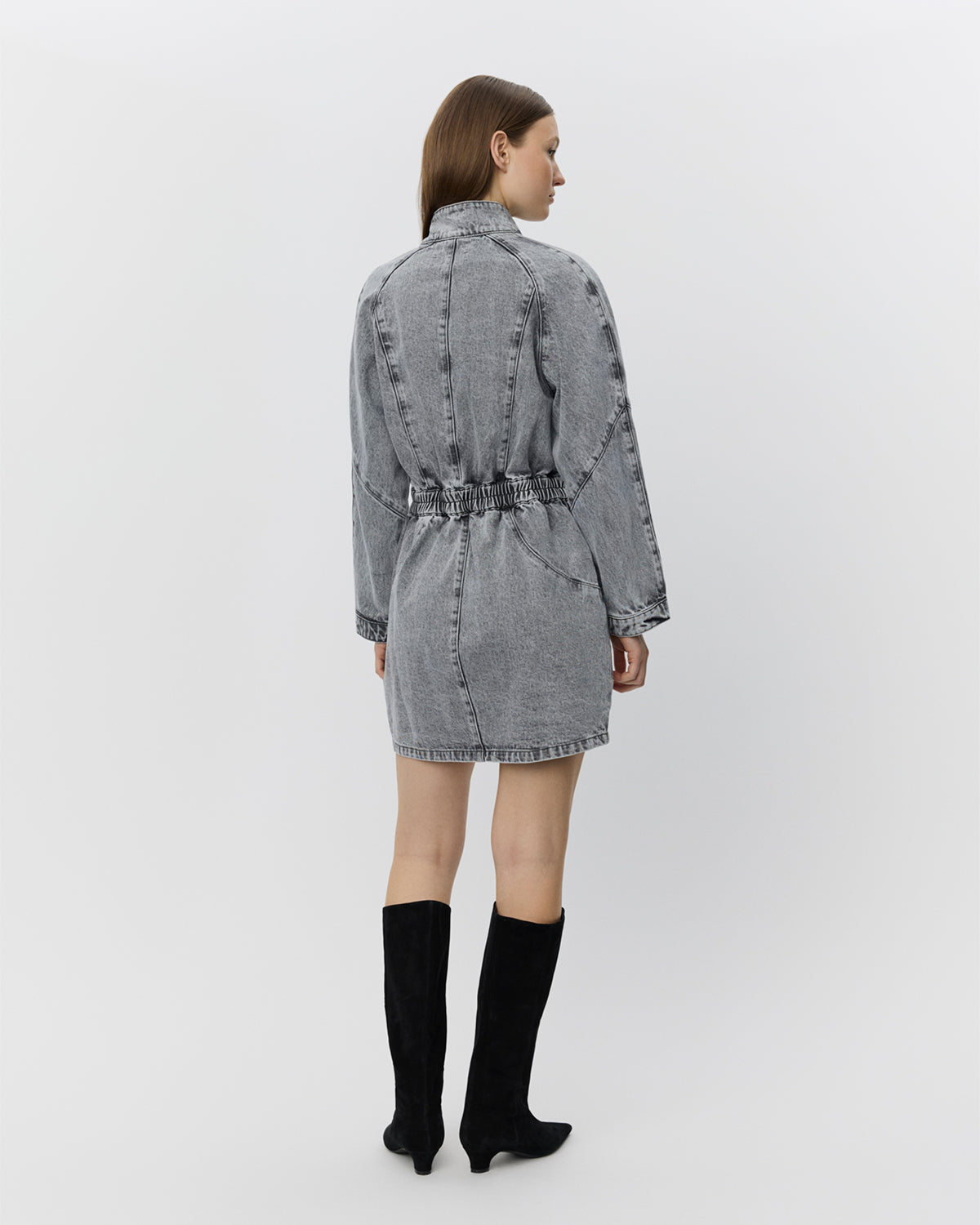 Sofie Schnoor WOMEN THILISW KJOLE Kjole 8052 Stone Grey