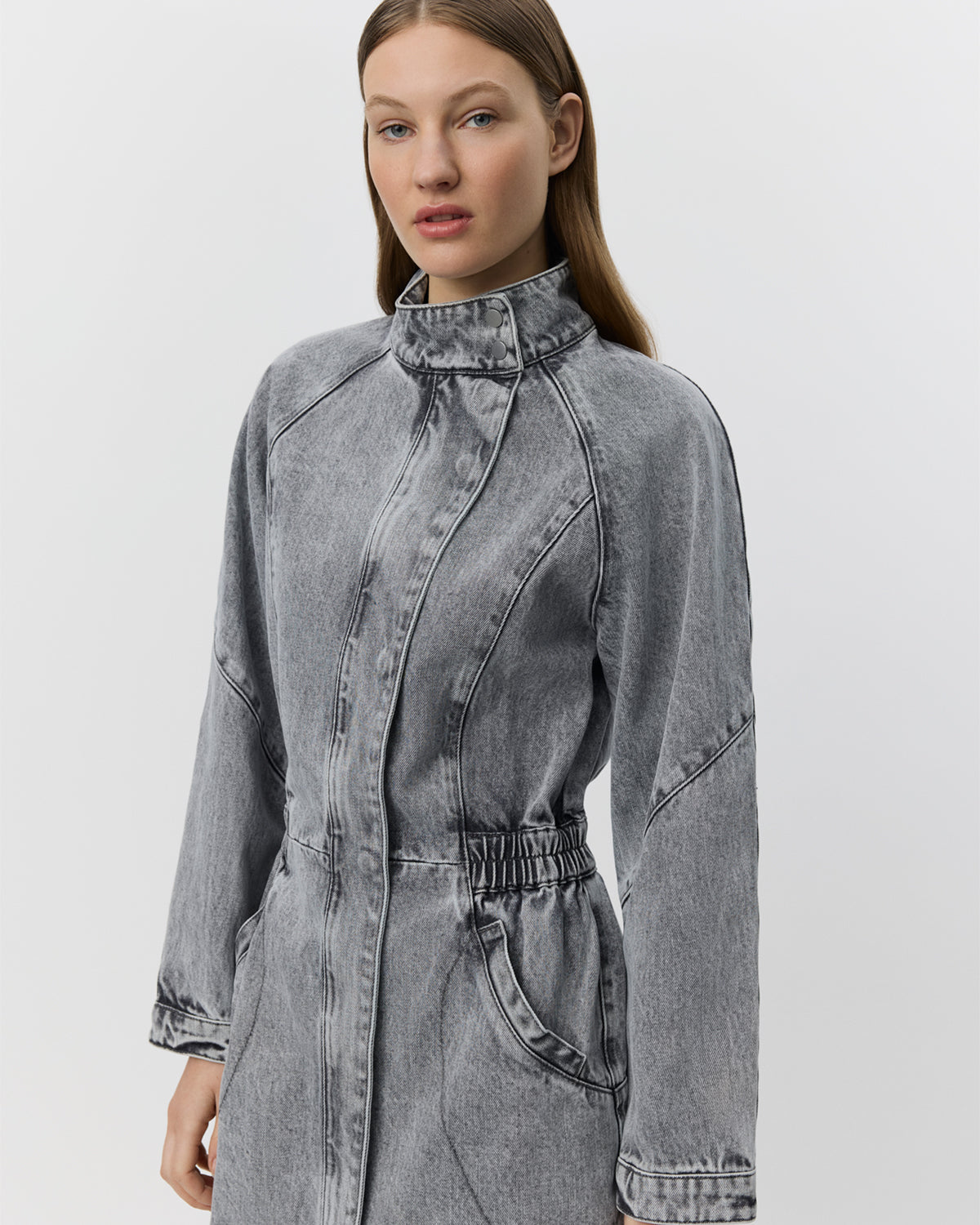 Sofie Schnoor WOMEN THILISW KJOLE Kjole 8052 Stone Grey