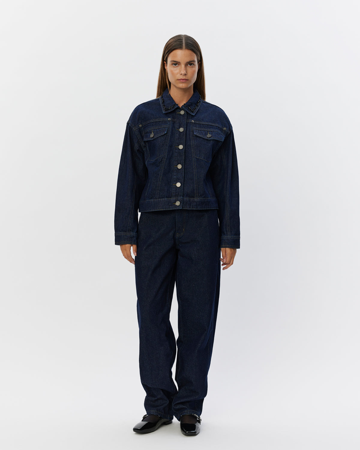Sofie Schnoor WOMEN THOMASW JACKET Jacket 5090 Dark denim blue