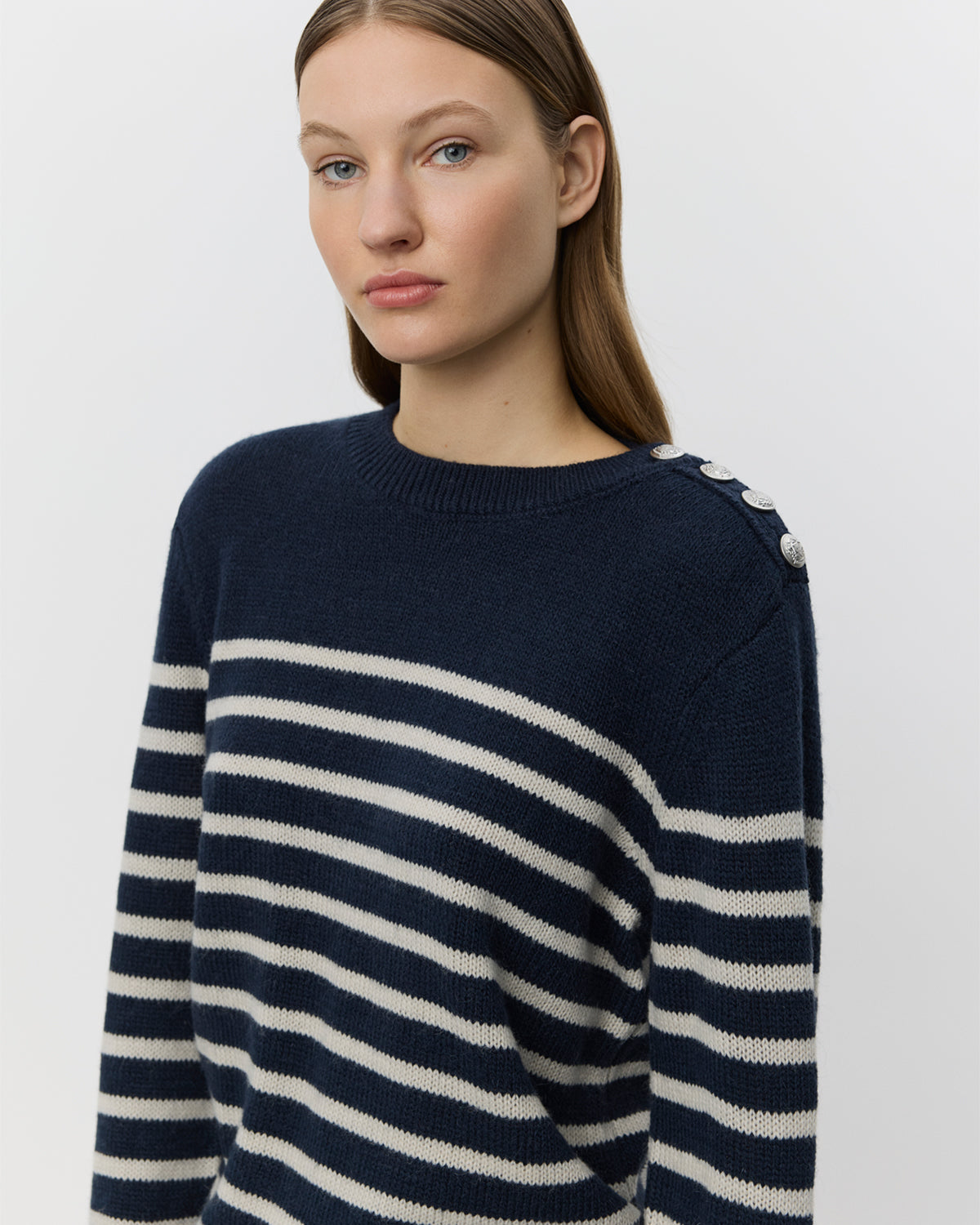 Sofie Schnoor WOMEN TILDASW SWEATER Sweater 5112 Navy Striped