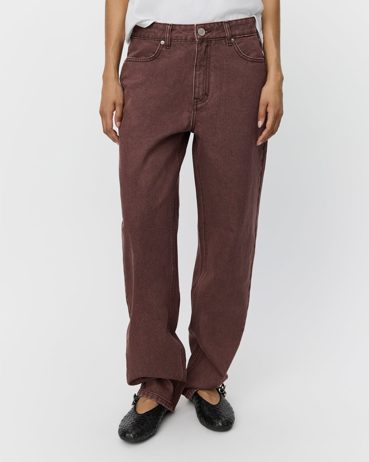 Sofie Schnoor WOMEN TOKYOSW JEANS Jeans 4067 Burgundy