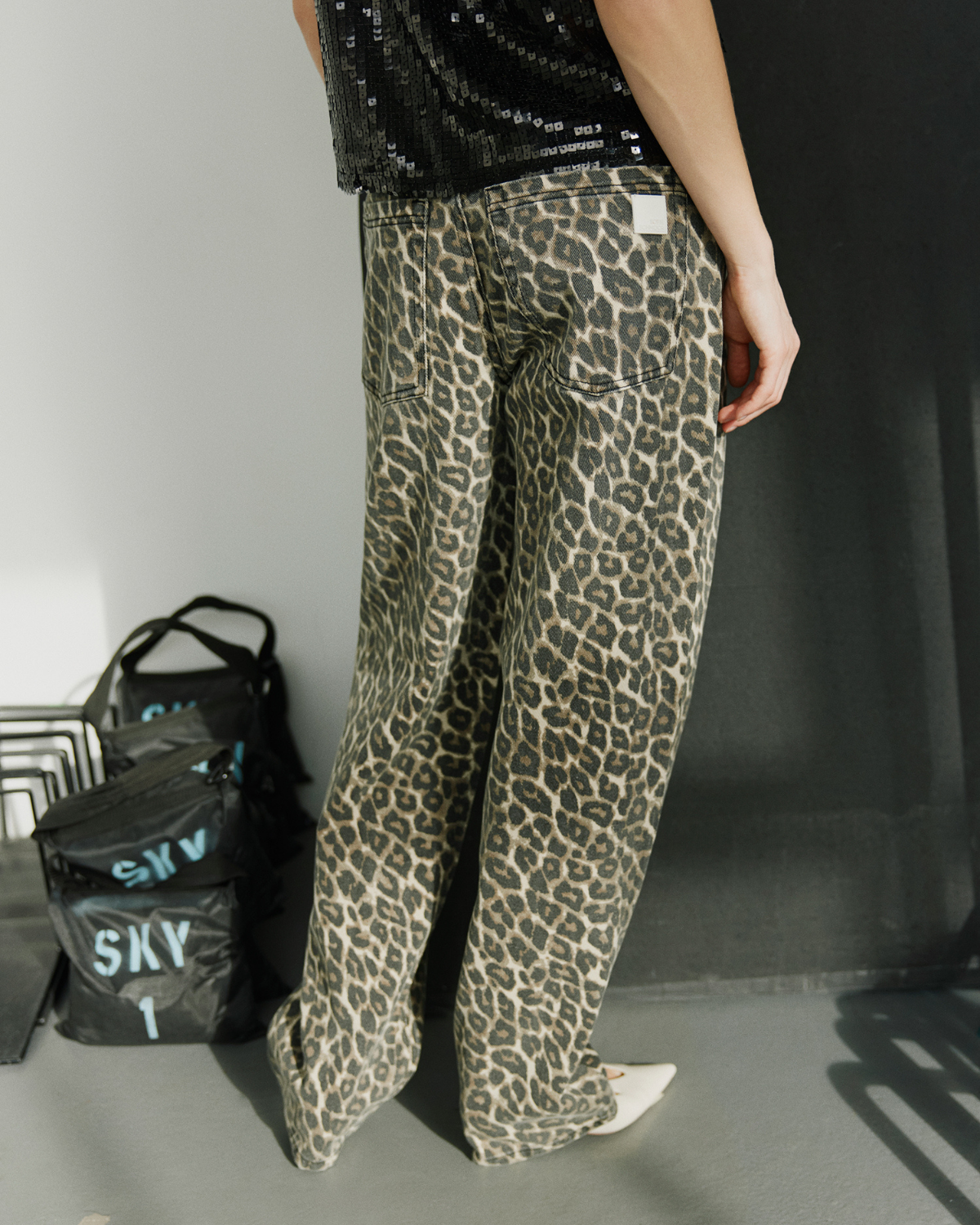 Sofie Schnoor WOMEN TOKYOSW JEANS Jeans 9006 Leopard