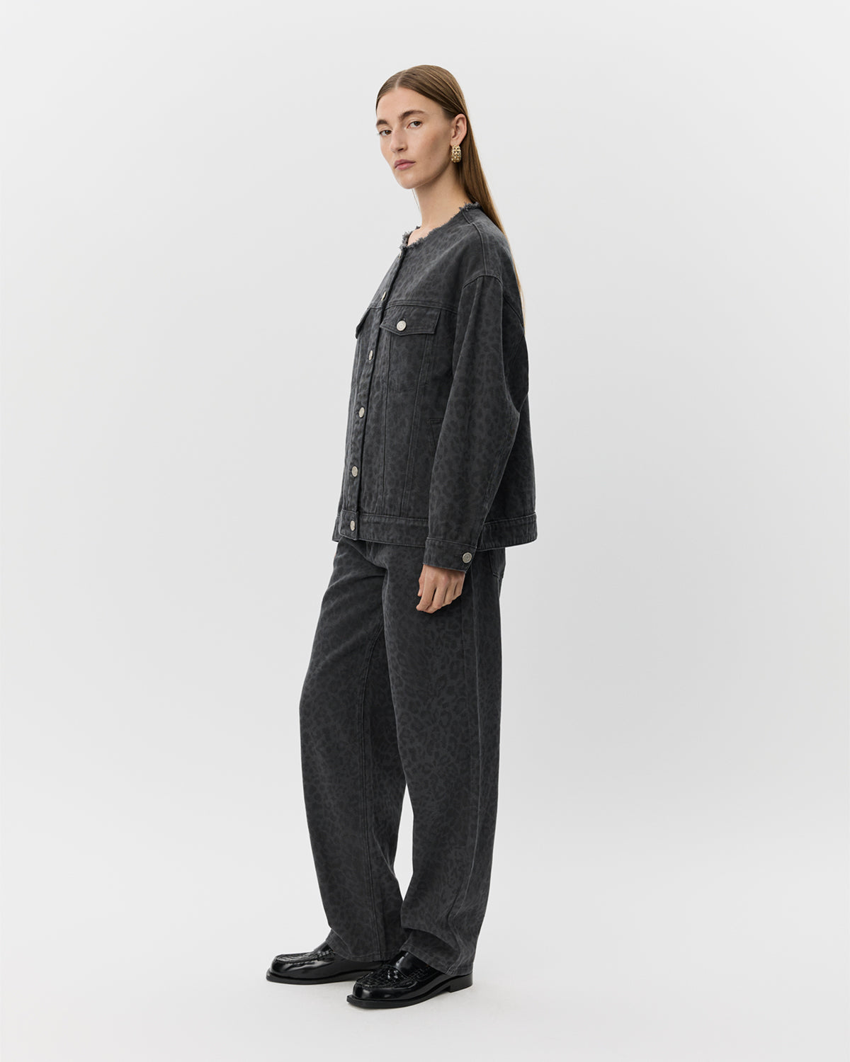 Sofie Schnoor WOMEN TOKYOSW JEANS Jeans 9085 Grey leopard