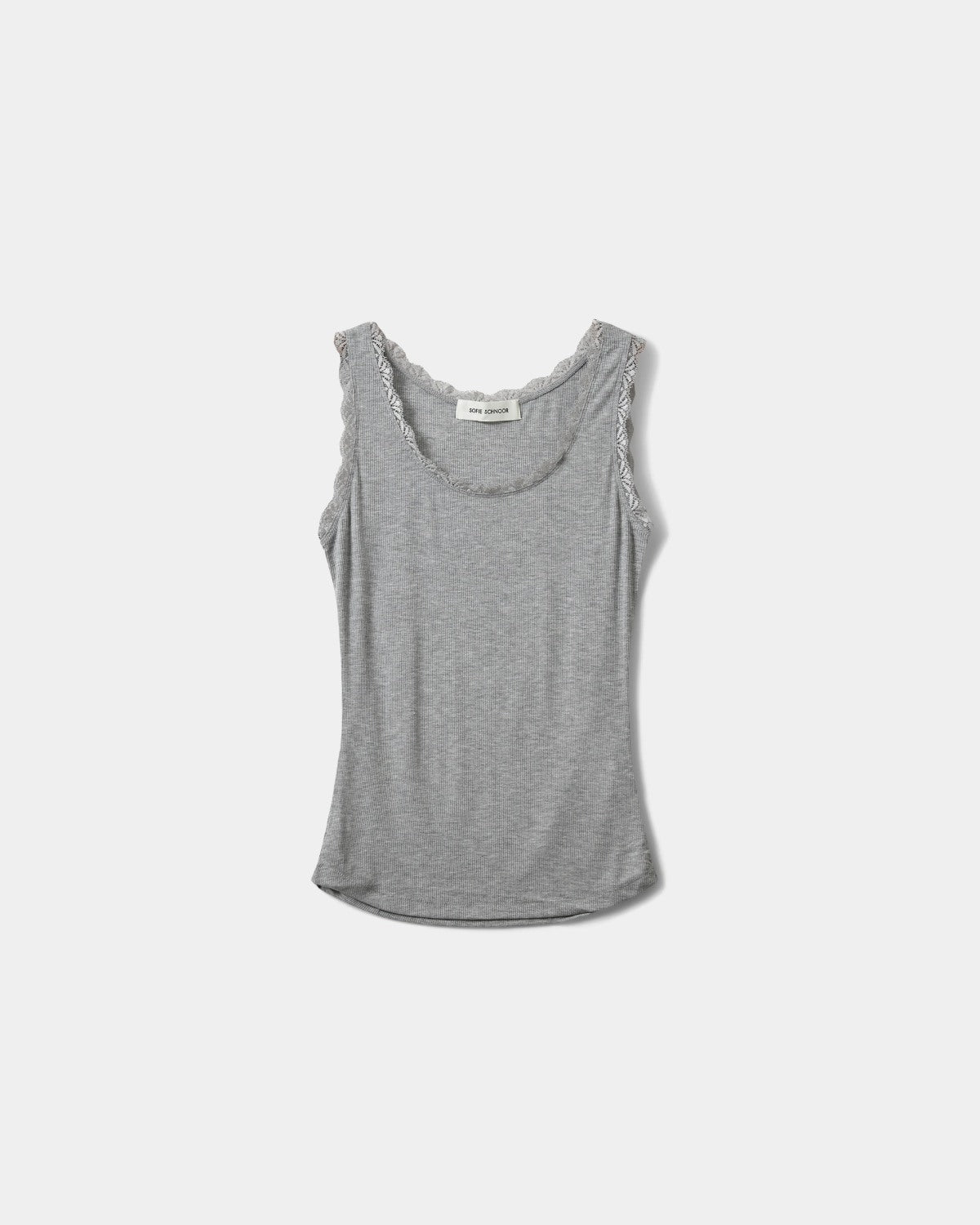 Sofie Schnoor WOMEN ULRIKKESW TOP Top 8000 Grey mel