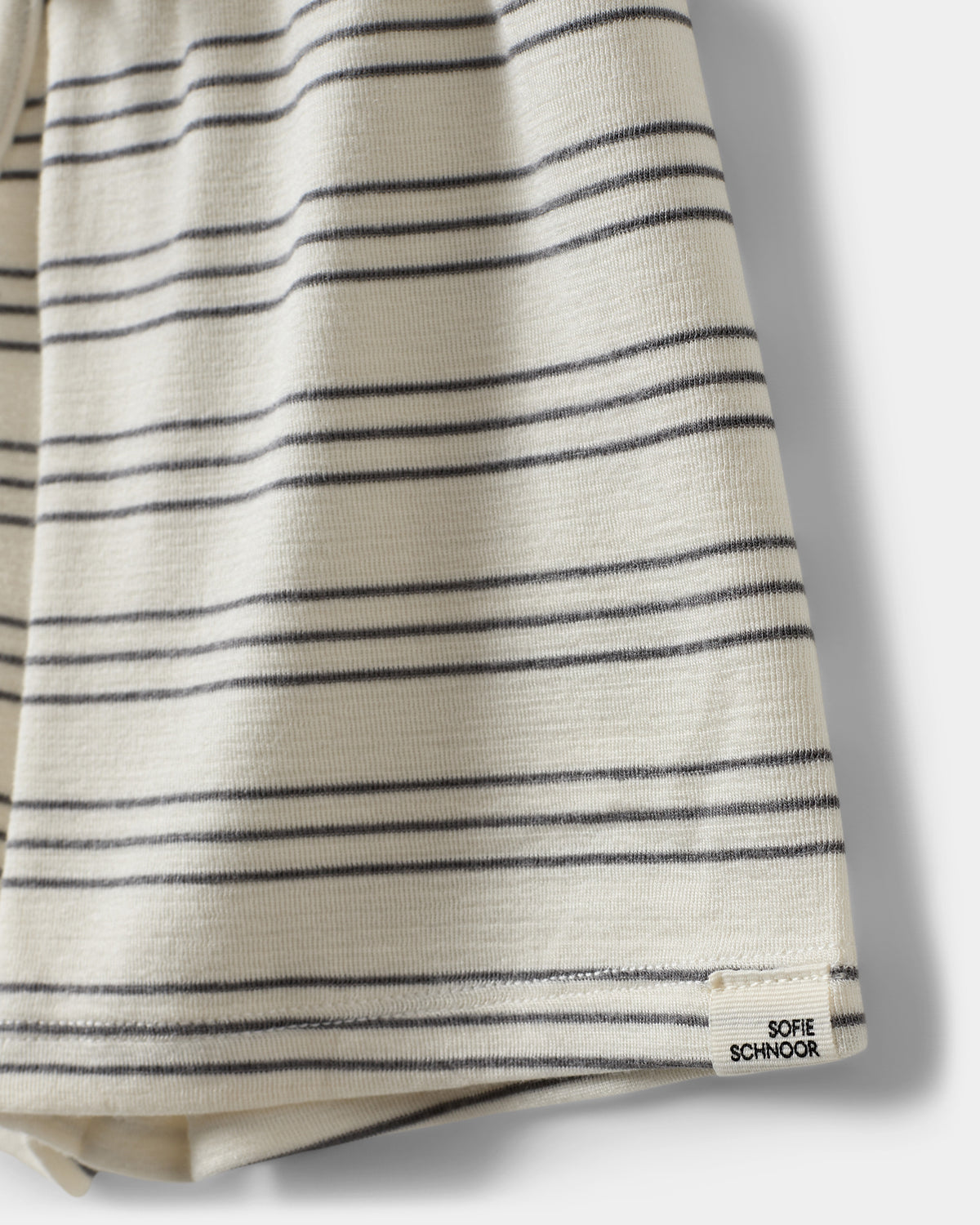 Sofie Schnoor BABY VALDESB SHORTS Shorts 0149 Antique White w Blue