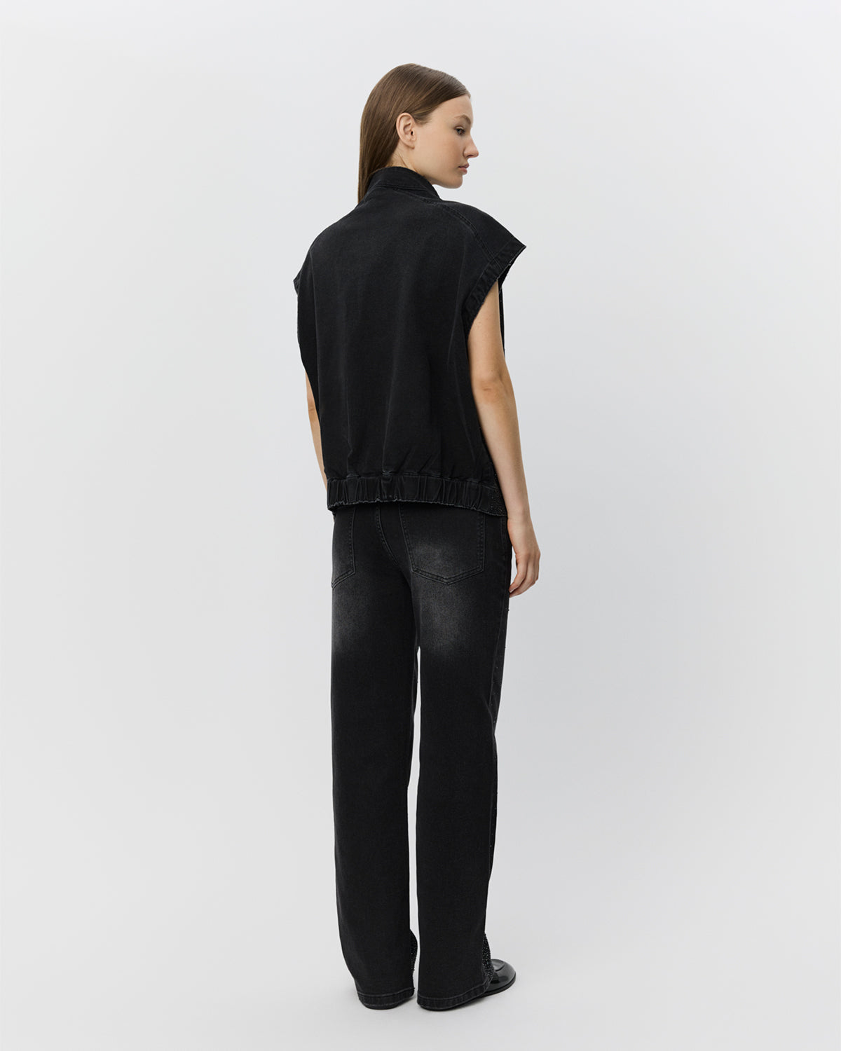 Sofie Schnoor WOMEN VEGASW VEST Vest 1015 Washed black