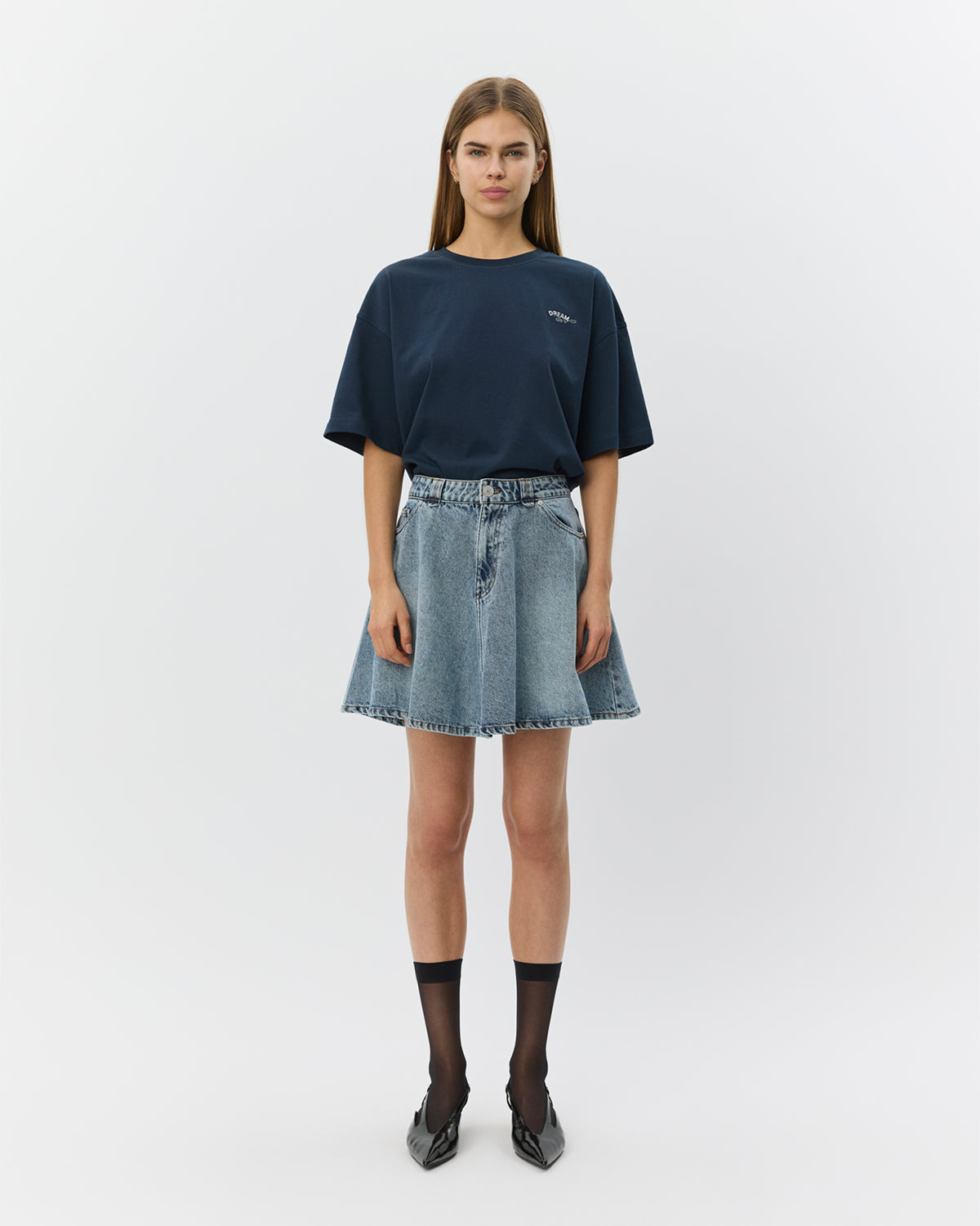 Sofie Schnoor WOMEN VERASW BOXY T-SHIRT T-shirt 5119 Navy Blue