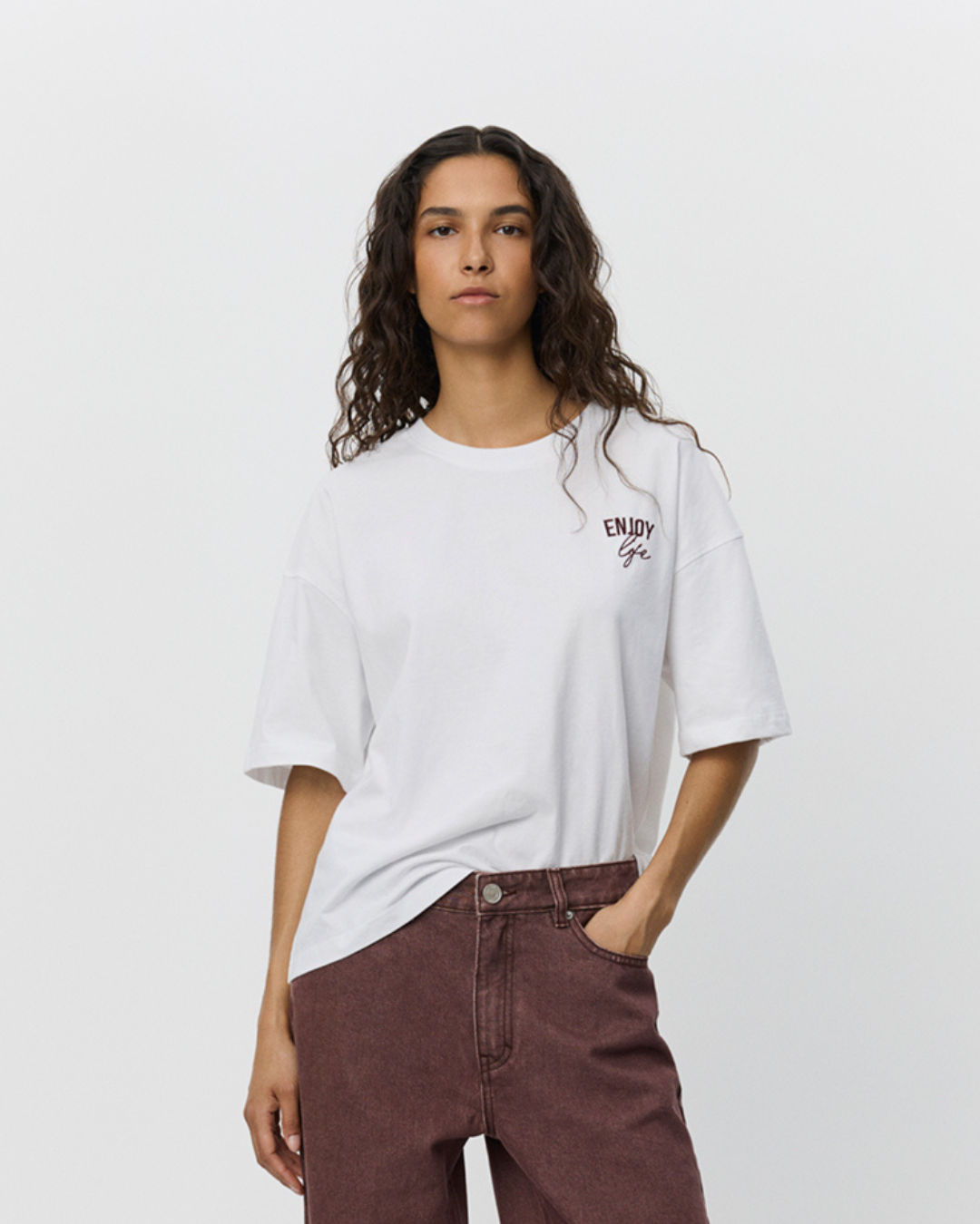 Sofie Schnoor WOMEN VERASW T-SHIRT T-shirt 0132 Brilliant White