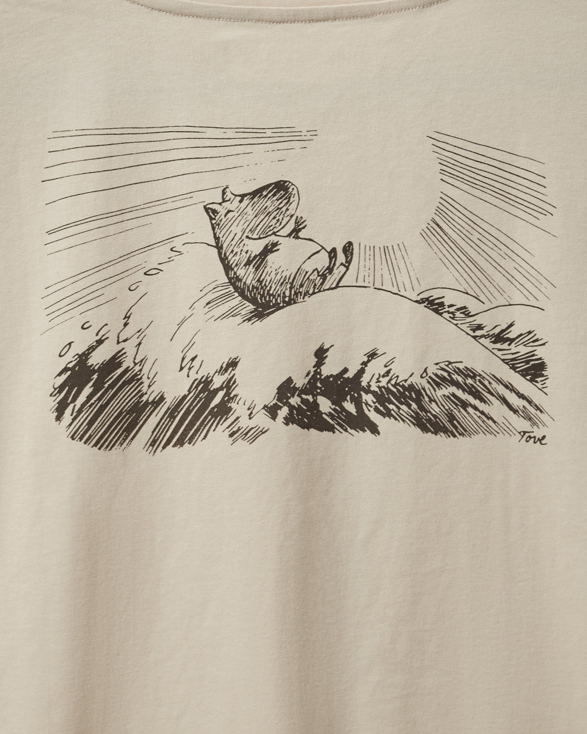 Sofie Schnoor WOMEN VERASW MOOMIN T-SHIRT T-shirt 7146 Fog