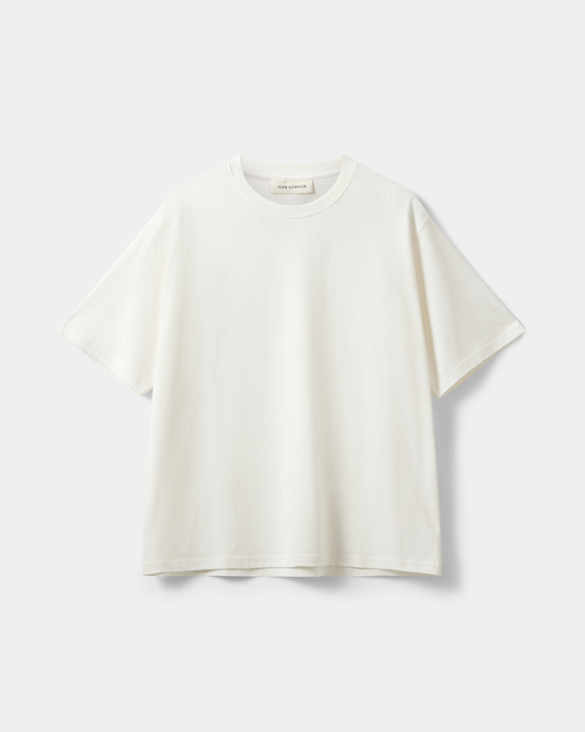 トップス Unfinished SympathySupreme  White VERASW t-shirt in White Alyssum | T-shirts for women | SOFIE SCHNOOR