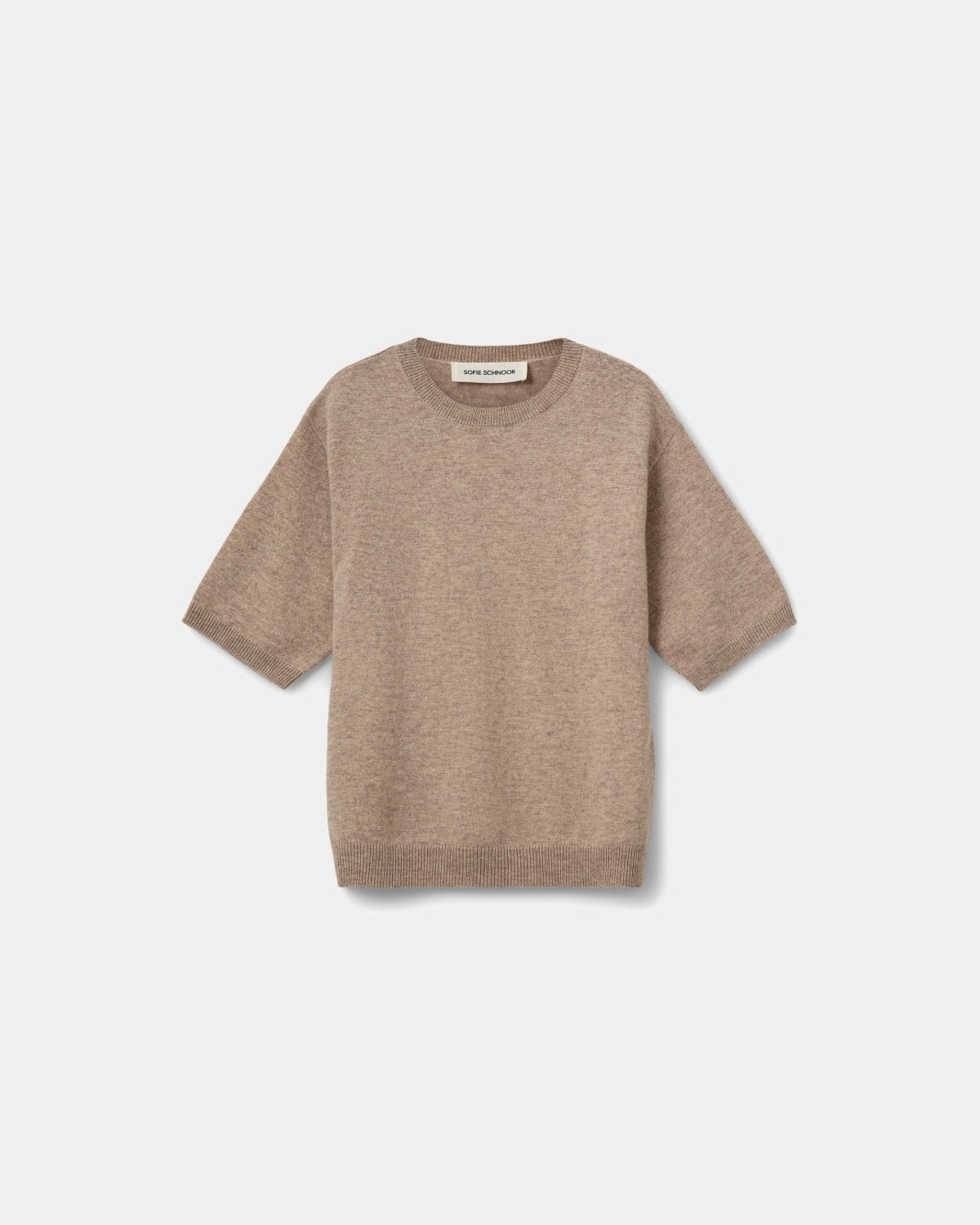 Sofie Schnoor YOUNG VIANNASY STRIK Sweater 7071 Brown melange