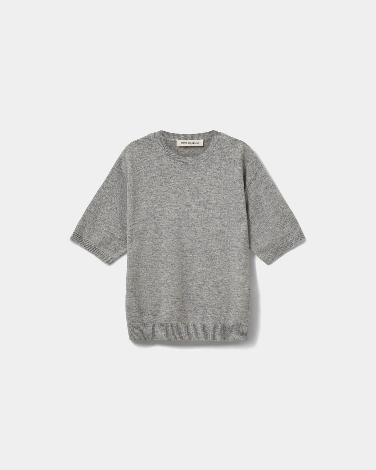 Sofie Schnoor YOUNG VIANNASY STRIK Sweater 8010 Grey melange