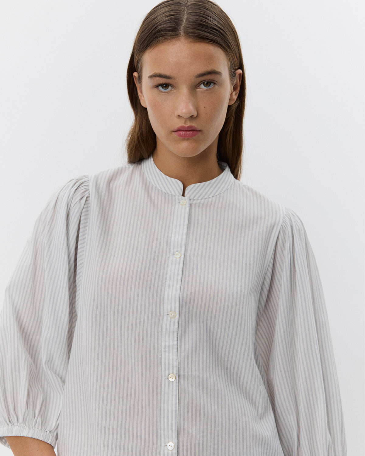 Sofie Schnoor WOMEN VILJASW SKJORTE Skjorte 0144 Off White - Navy