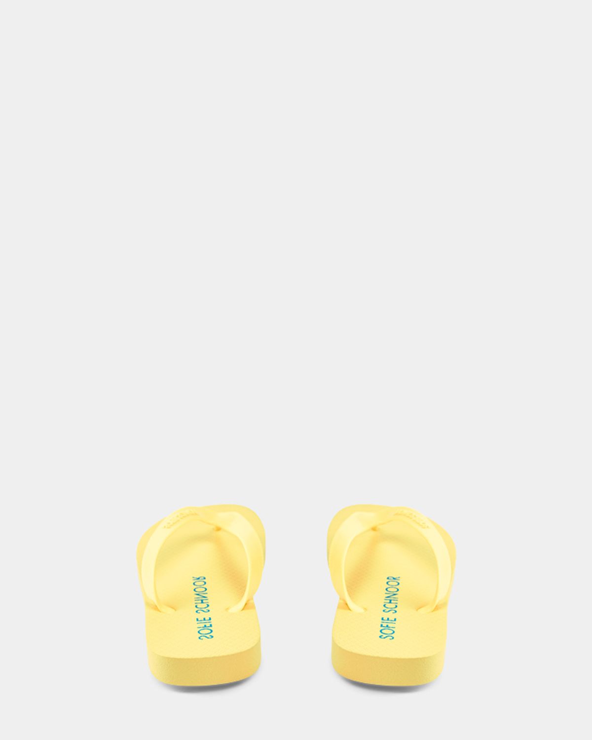 Sofie Schnoor WOMEN VIOLASW FLIP FLOP Slip-ins 2027 Neon yellow