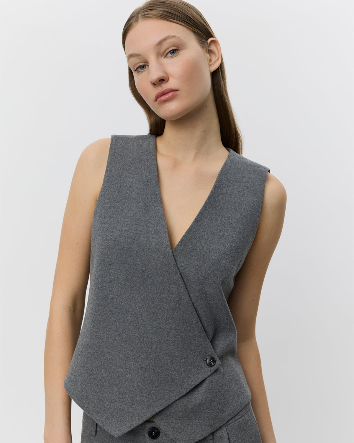 Sofie Schnoor WOMEN VIRGINIASW VEST Vest 8000 Grey mel