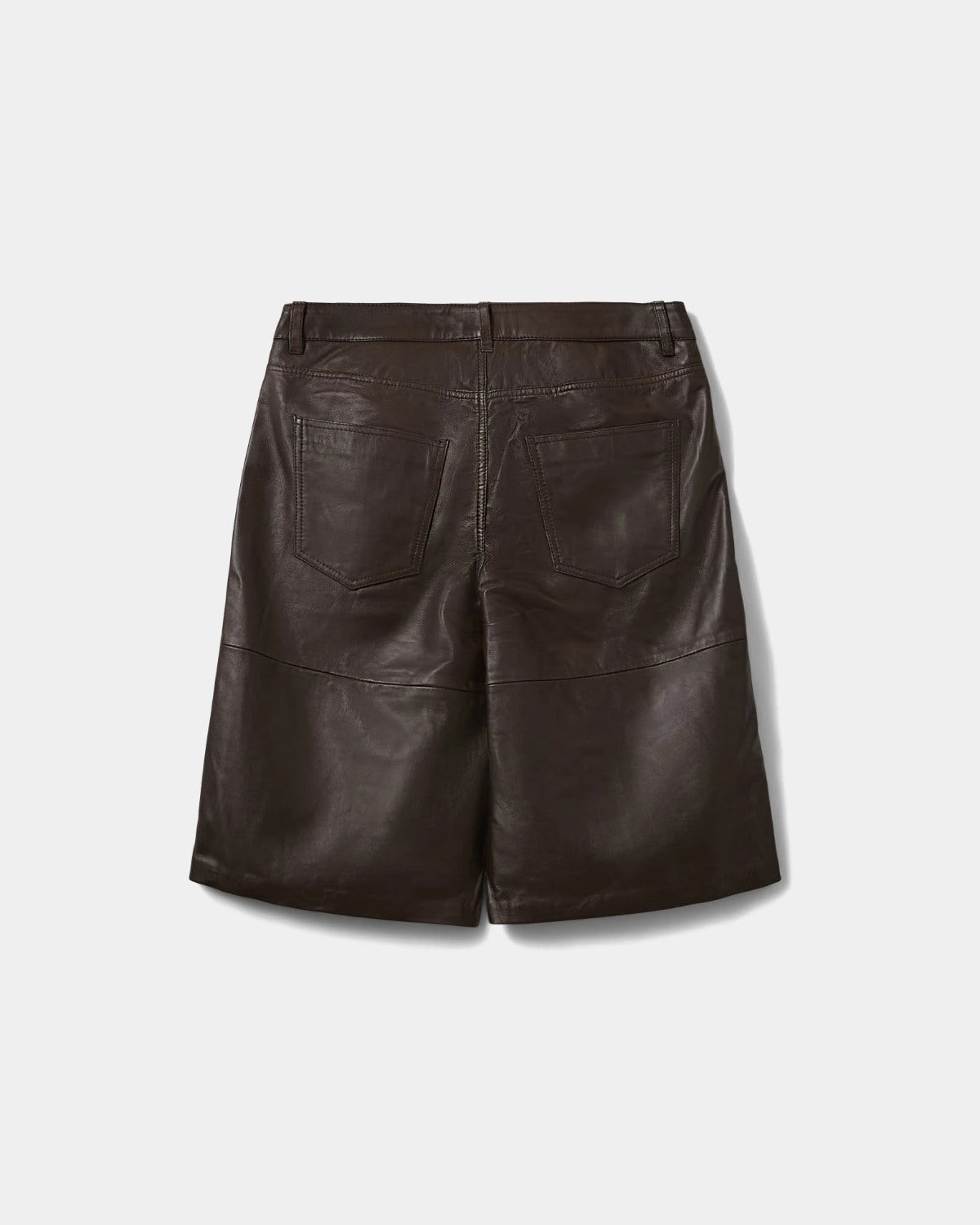 Sofie Schnoor WOMEN VOKESW LÆDERSHORTS Shorts 7025 Dark brown
