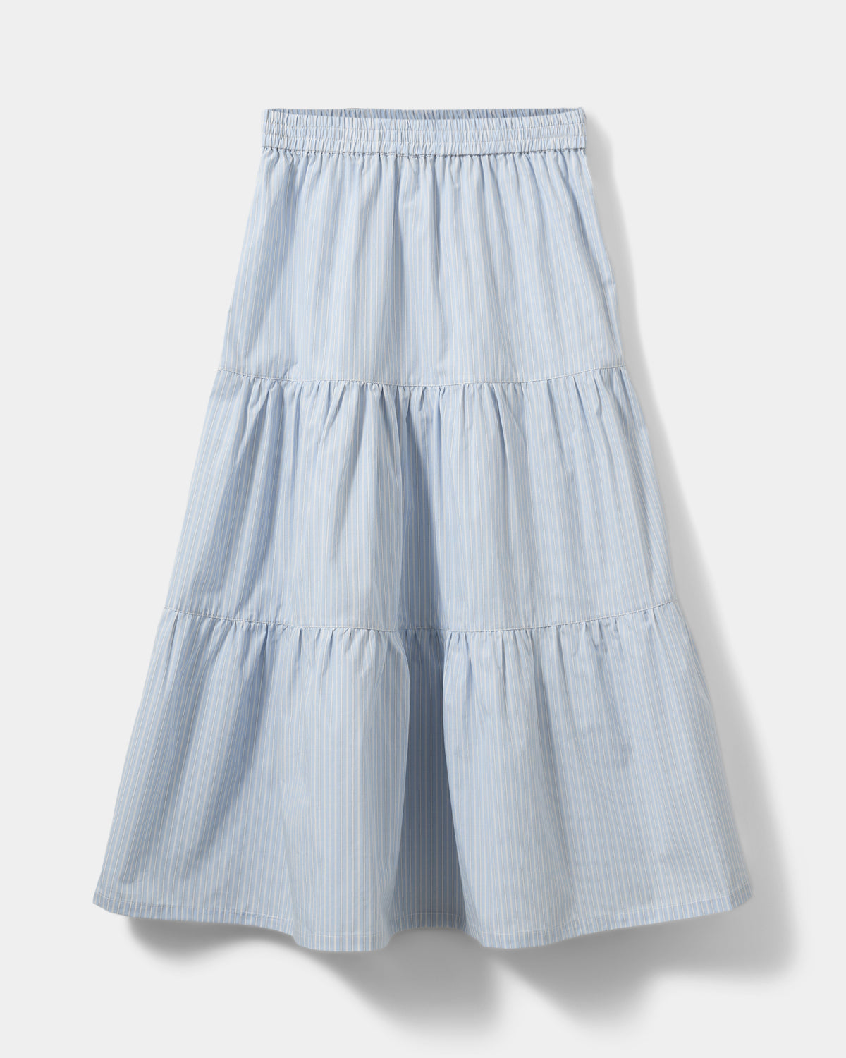 Sofie Schnoor YOUNG ViviSY Nederdel Nederdel 5094 Light Blue striped