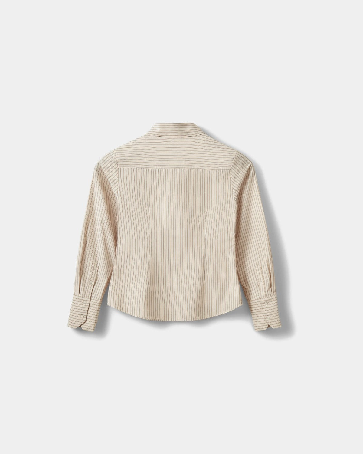 Sofie Schnoor WOMEN WILDASW TÆTSIDDENDE SKJORTE Skjorte 7118 Light Brown Striped