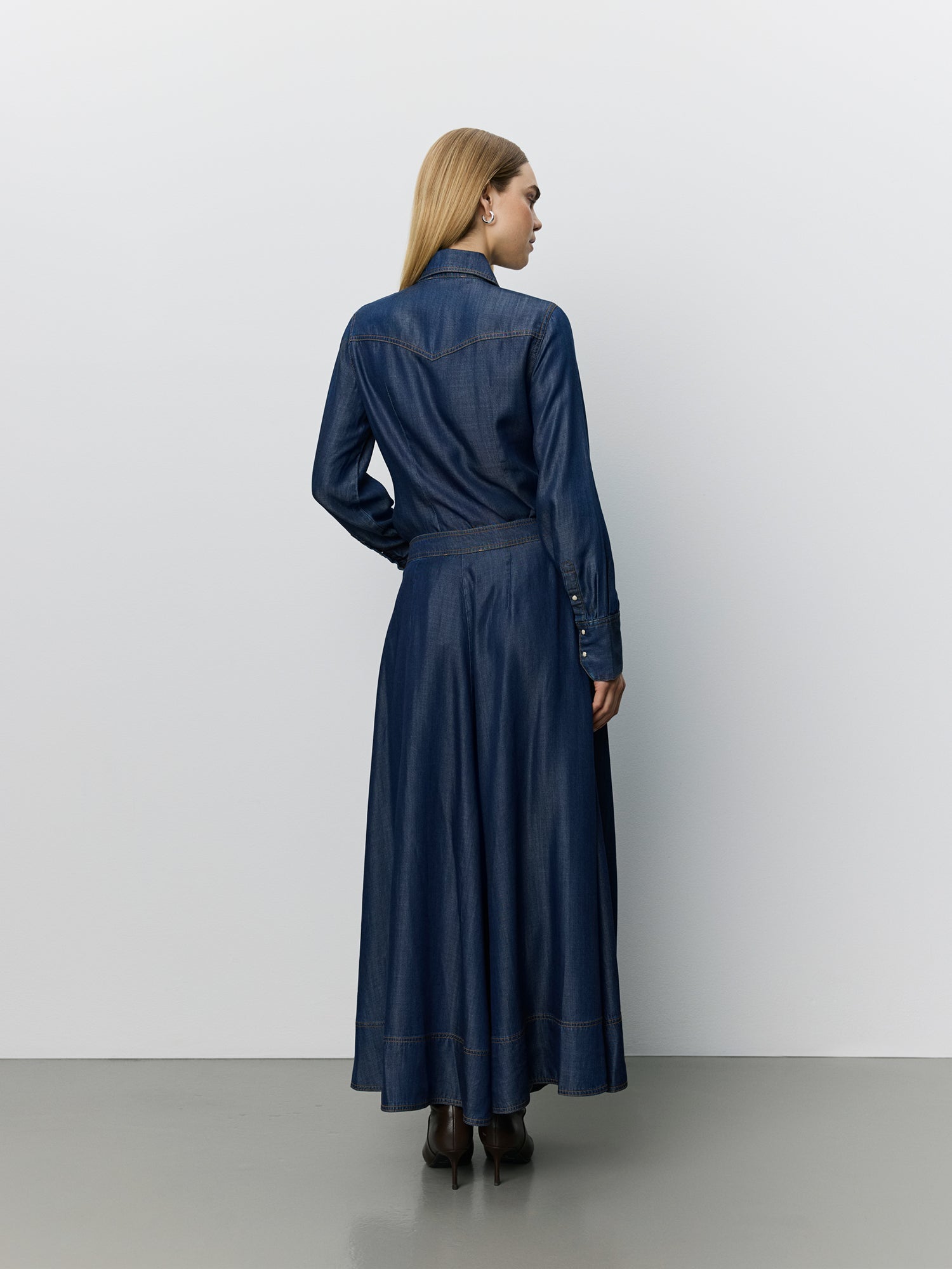Sofie Schnoor WOMEN WILDYSW DENIM-SKJORTE Skjorte 5090 Dark denim blue