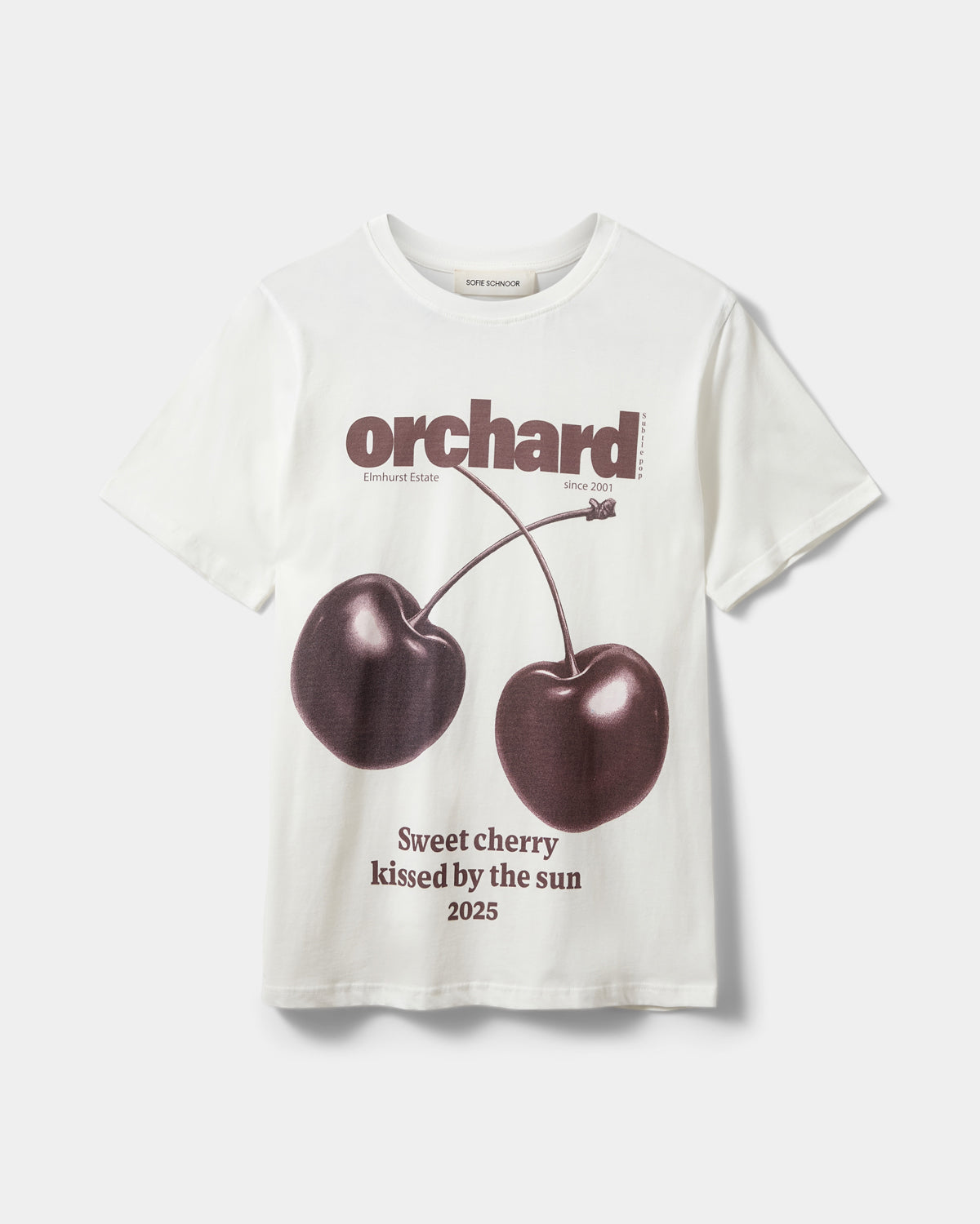 Sofie Schnoor WOMEN ZENASW PRINTET T-SHIRT T-shirt 0124 Snow white