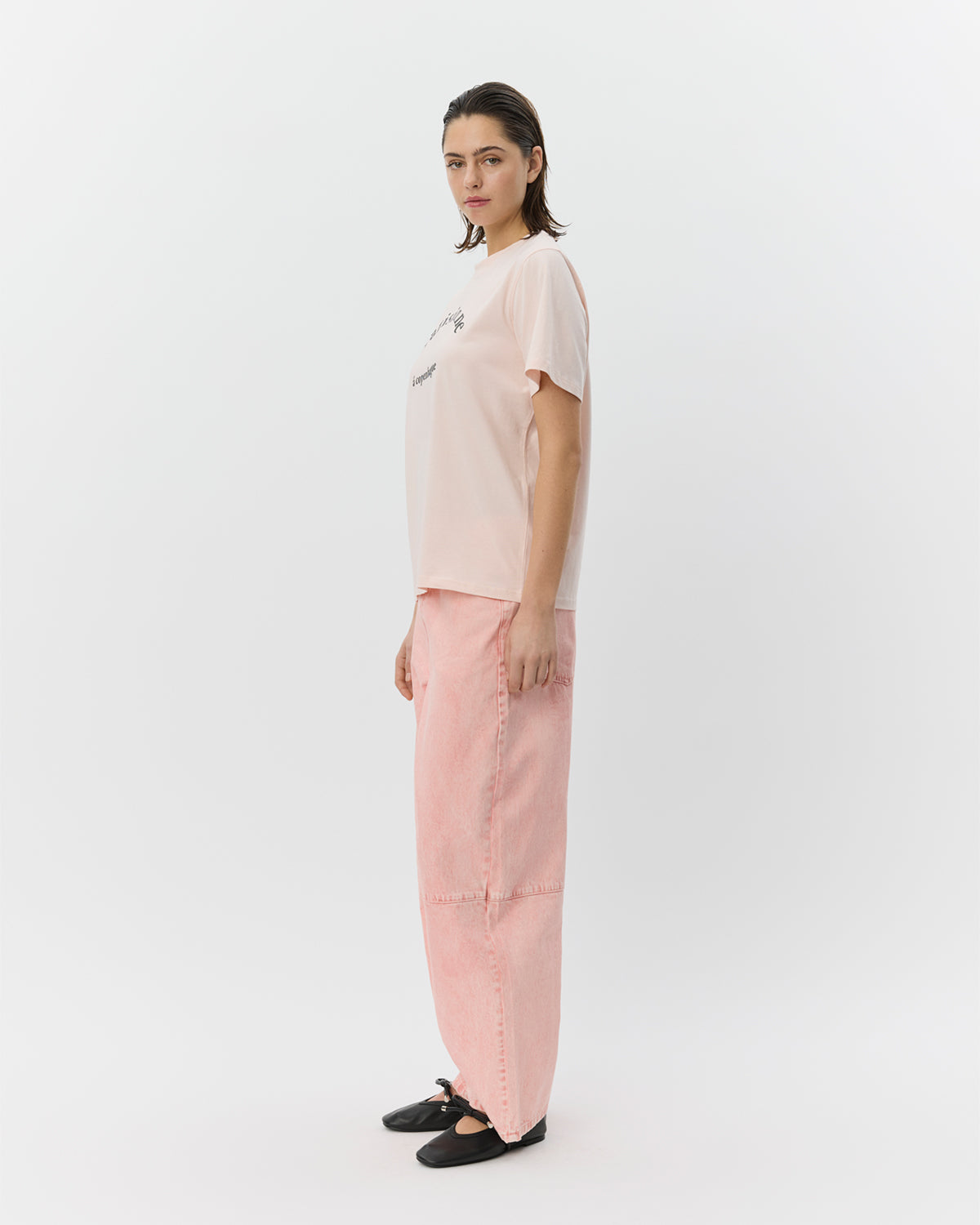 Sofie Schnoor WOMEN ZENASW PRINTET T-SHIRT T-shirt 4260 Douce Pink