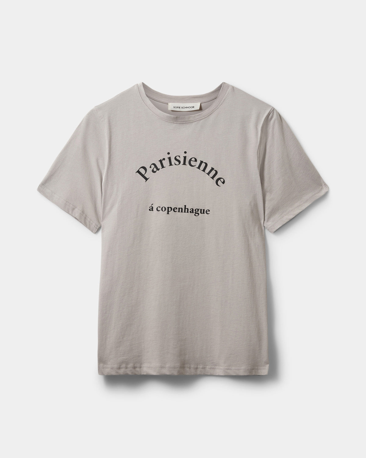 Sofie Schnoor WOMEN ZENASW PRINTET T-SHIRT T-shirt 8021 Dark grey