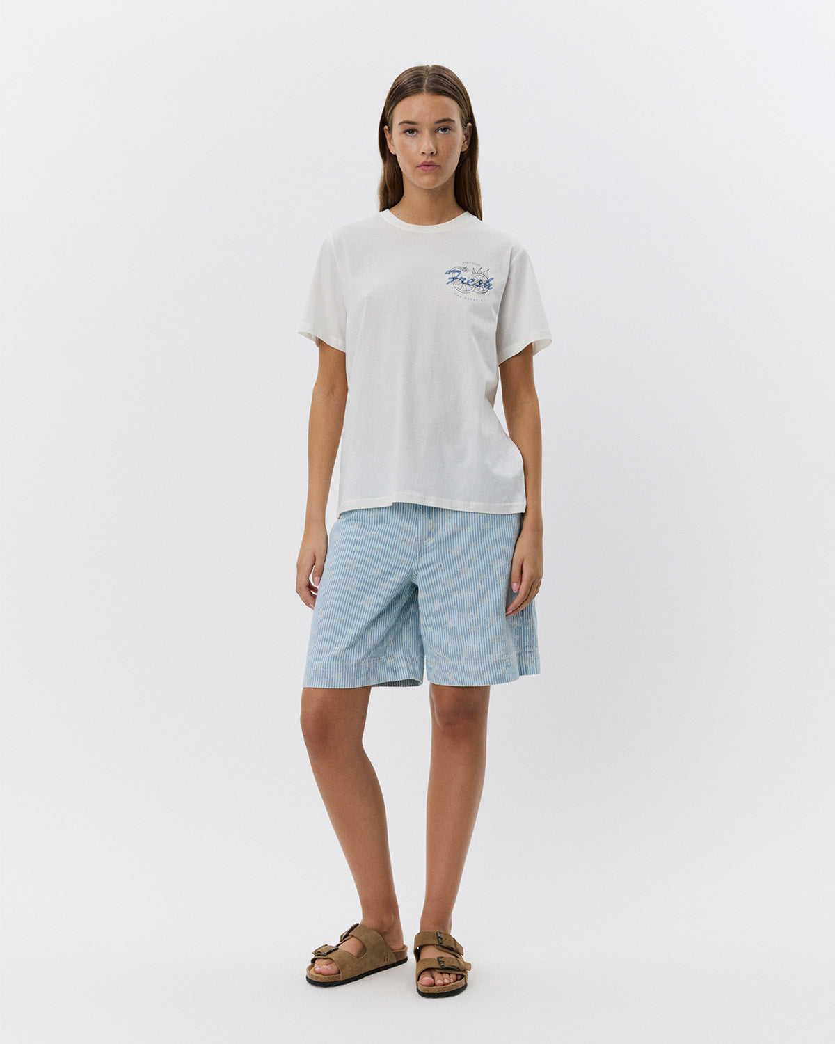 Sofie Schnoor WOMEN ZENASW T-SHIRT T-shirt 0124 Snow white