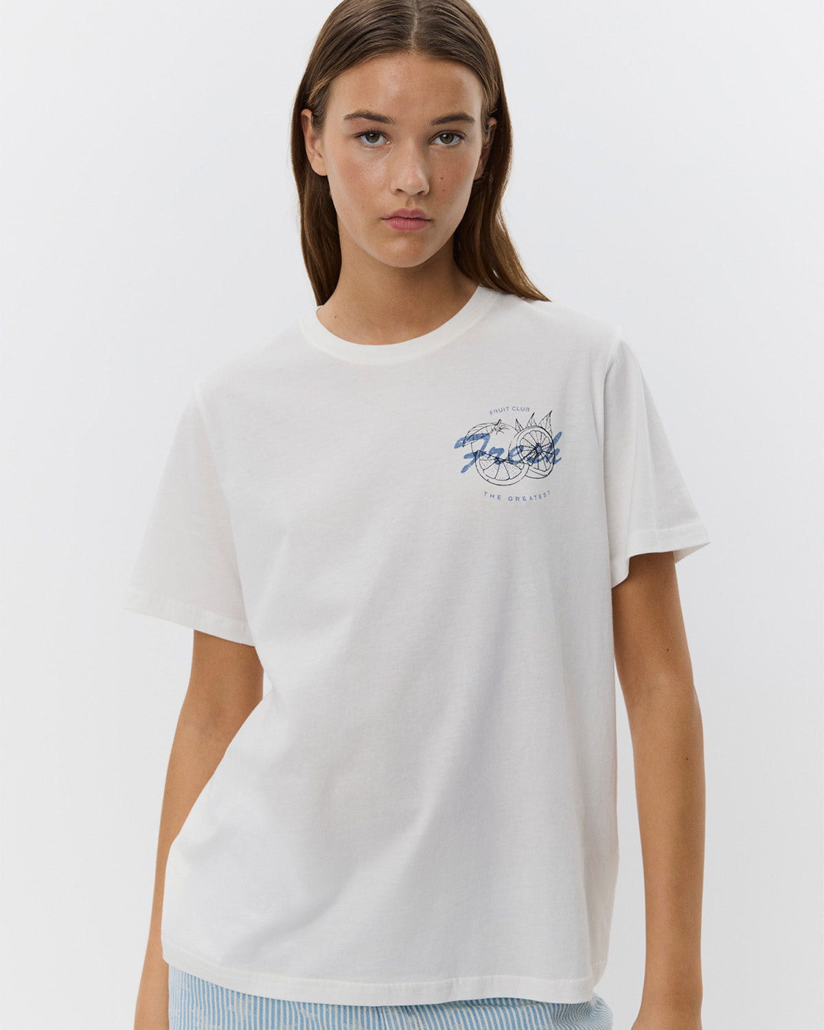 Sofie Schnoor WOMEN ZENASW T-SHIRT T-shirt 0124 Snow white