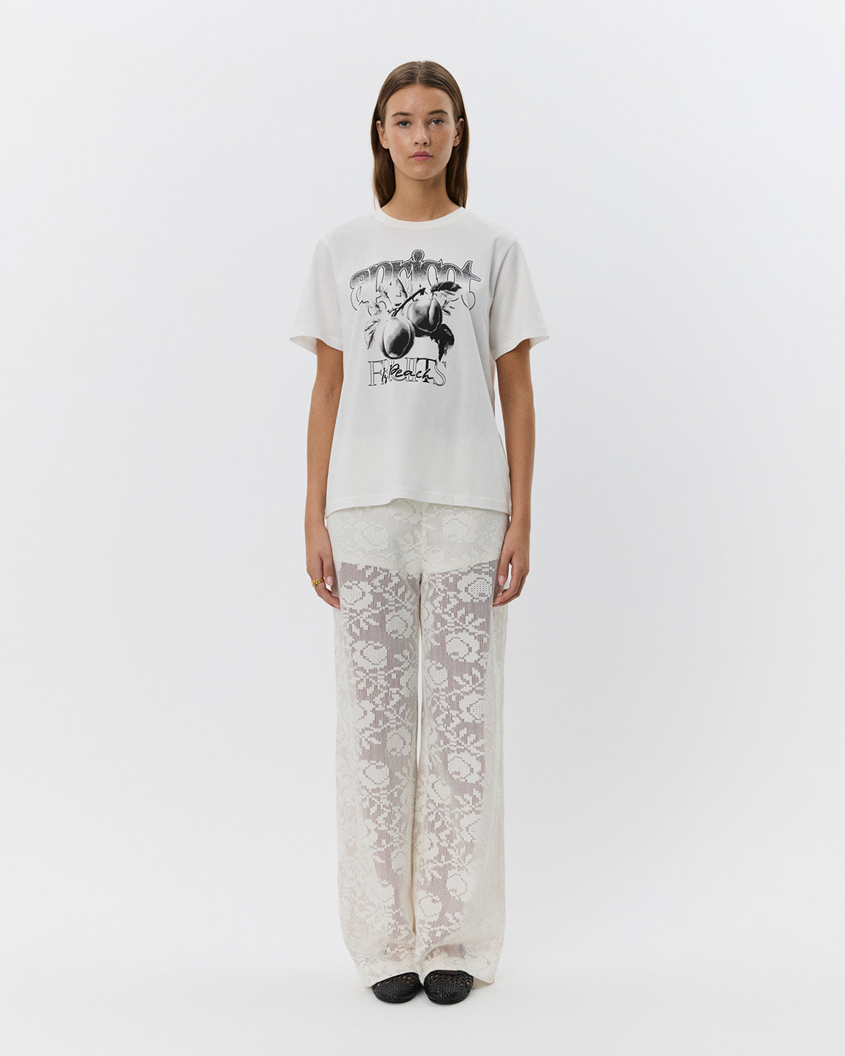 Sofie Schnoor WOMEN ZENASW T-SHIRT T-shirt 0124 Snow white