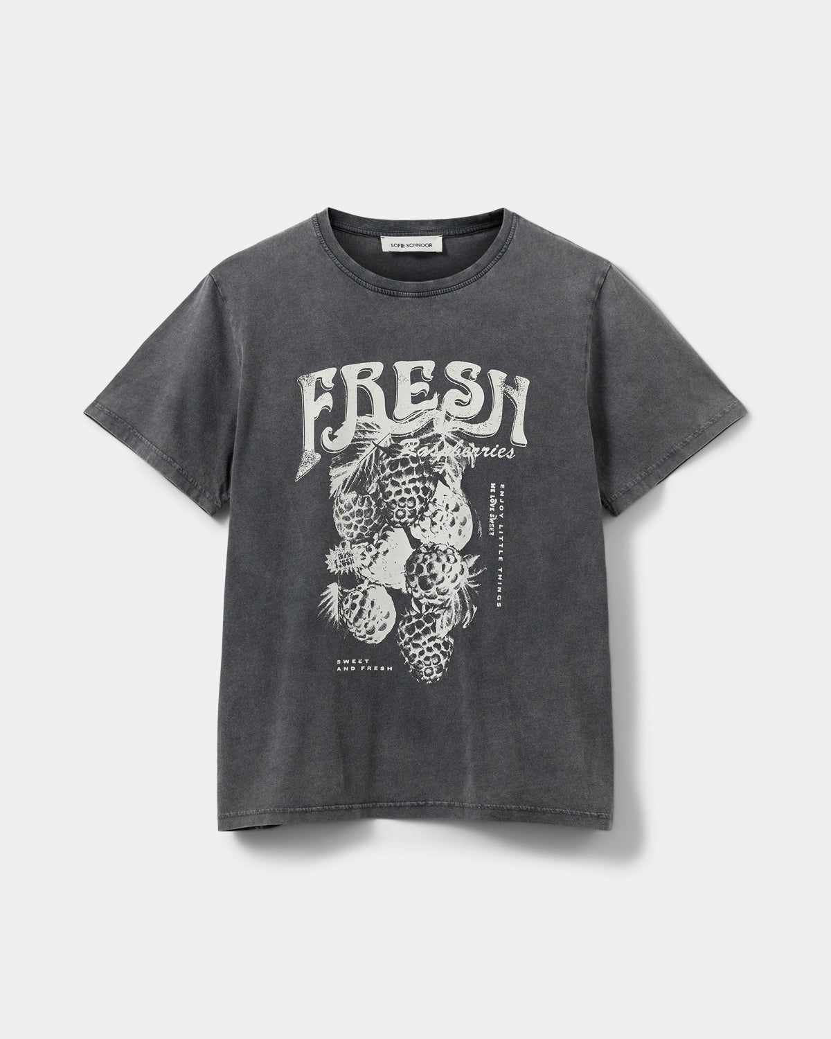 Sofie Schnoor WOMEN ZENASW T-SHIRT T-shirt 1022 Stone washed black