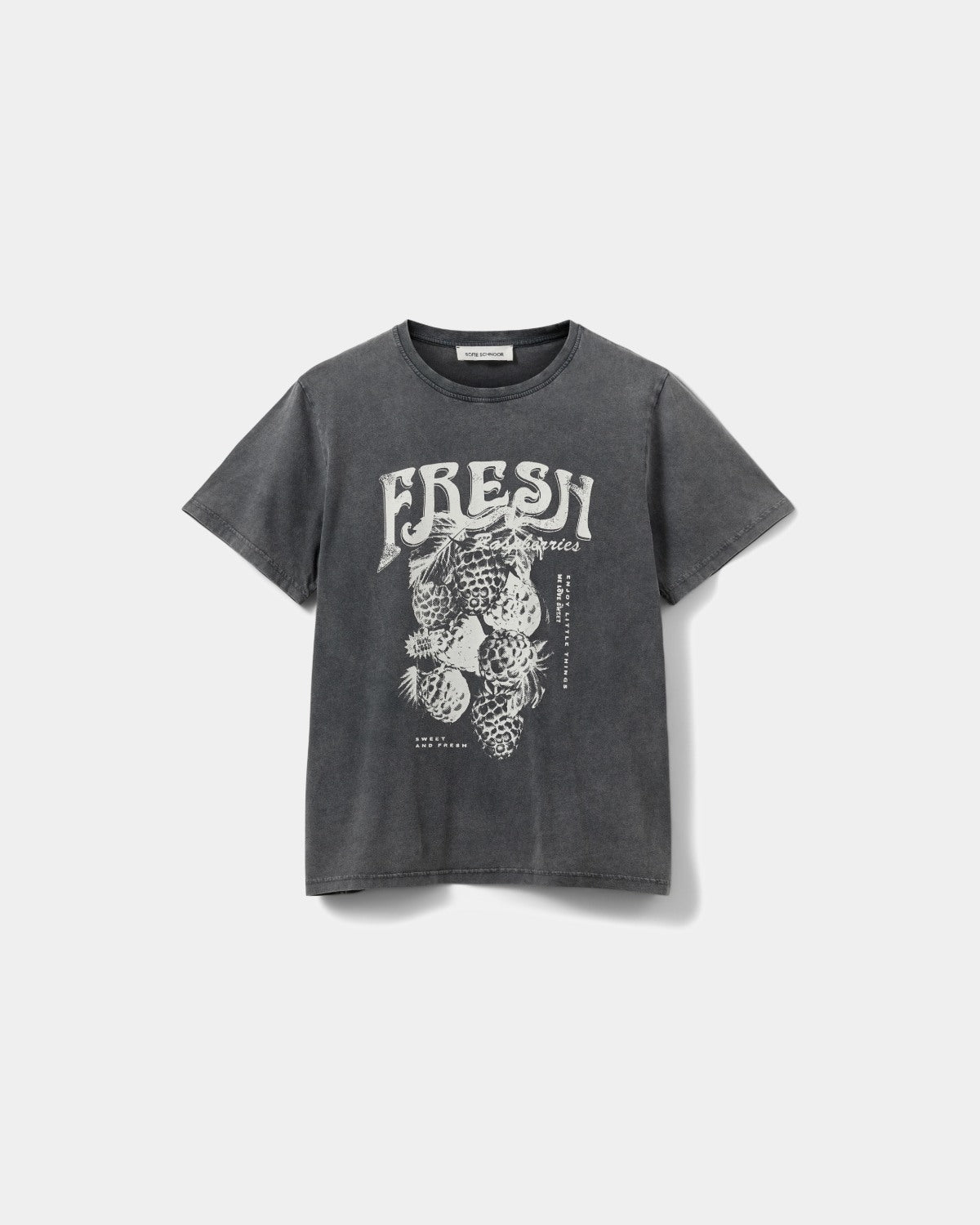 Sofie Schnoor WOMEN ZENASW T-SHIRT T-shirt 1022 Stone washed black