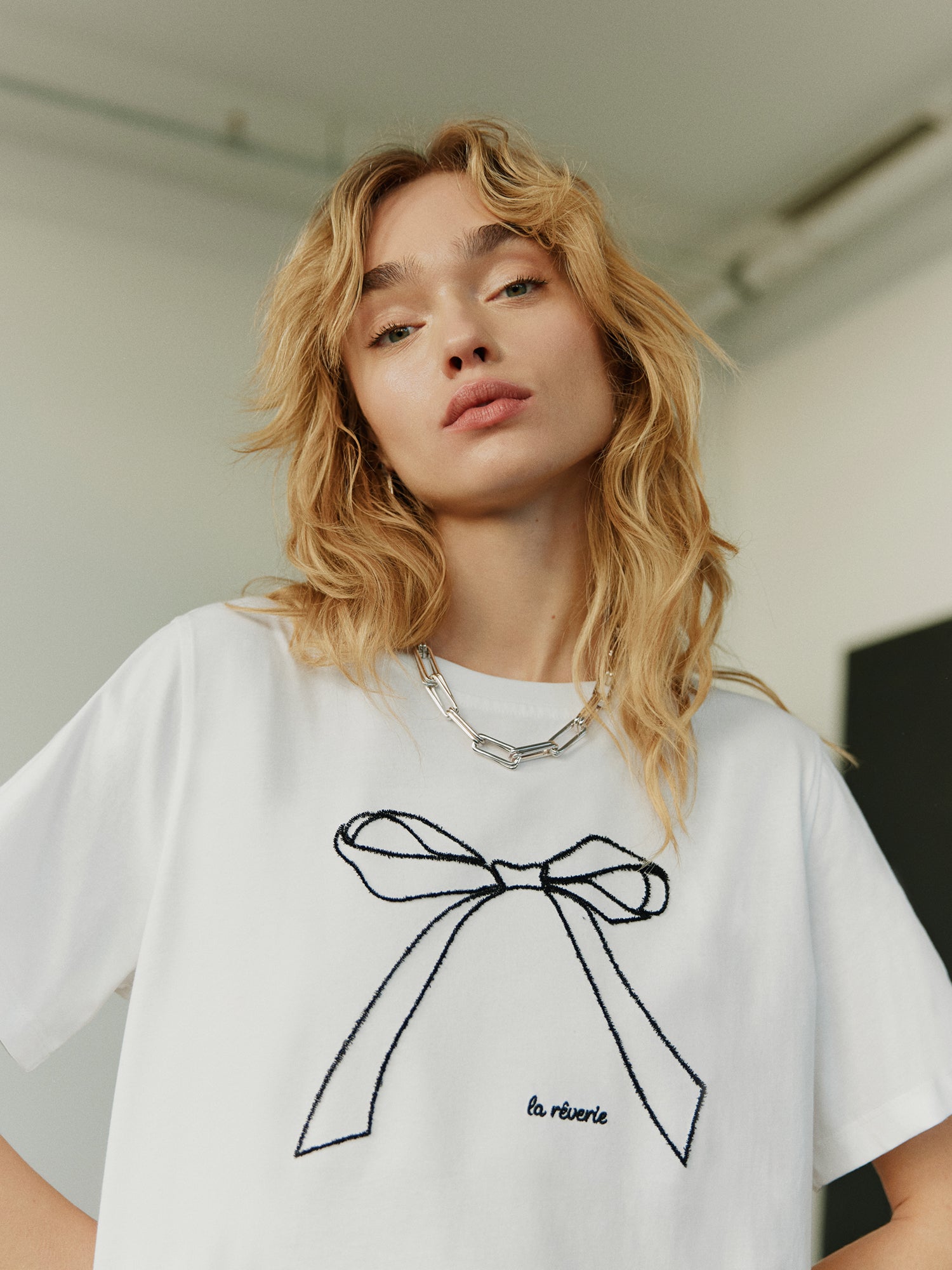 Sofie Schnoor WOMEN ZENASW T-SHIRT T-shirt 0124 Snow white