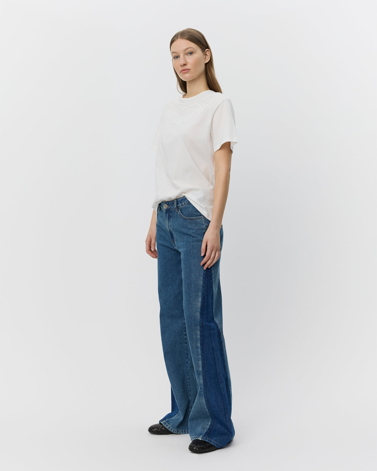 Sofie Schnoor WOMEN ZENASW T-SHIRT T-shirt 0124 Snow white