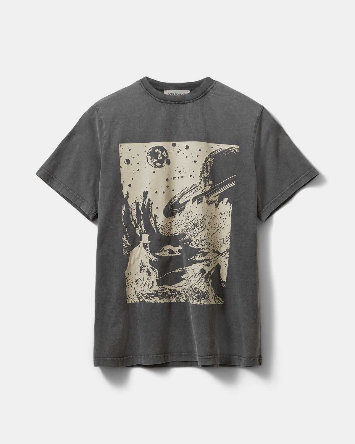 ZENASW MOOMIN T-SHIRT T-shirt - 1015 Washed black | Sofie Schnoor