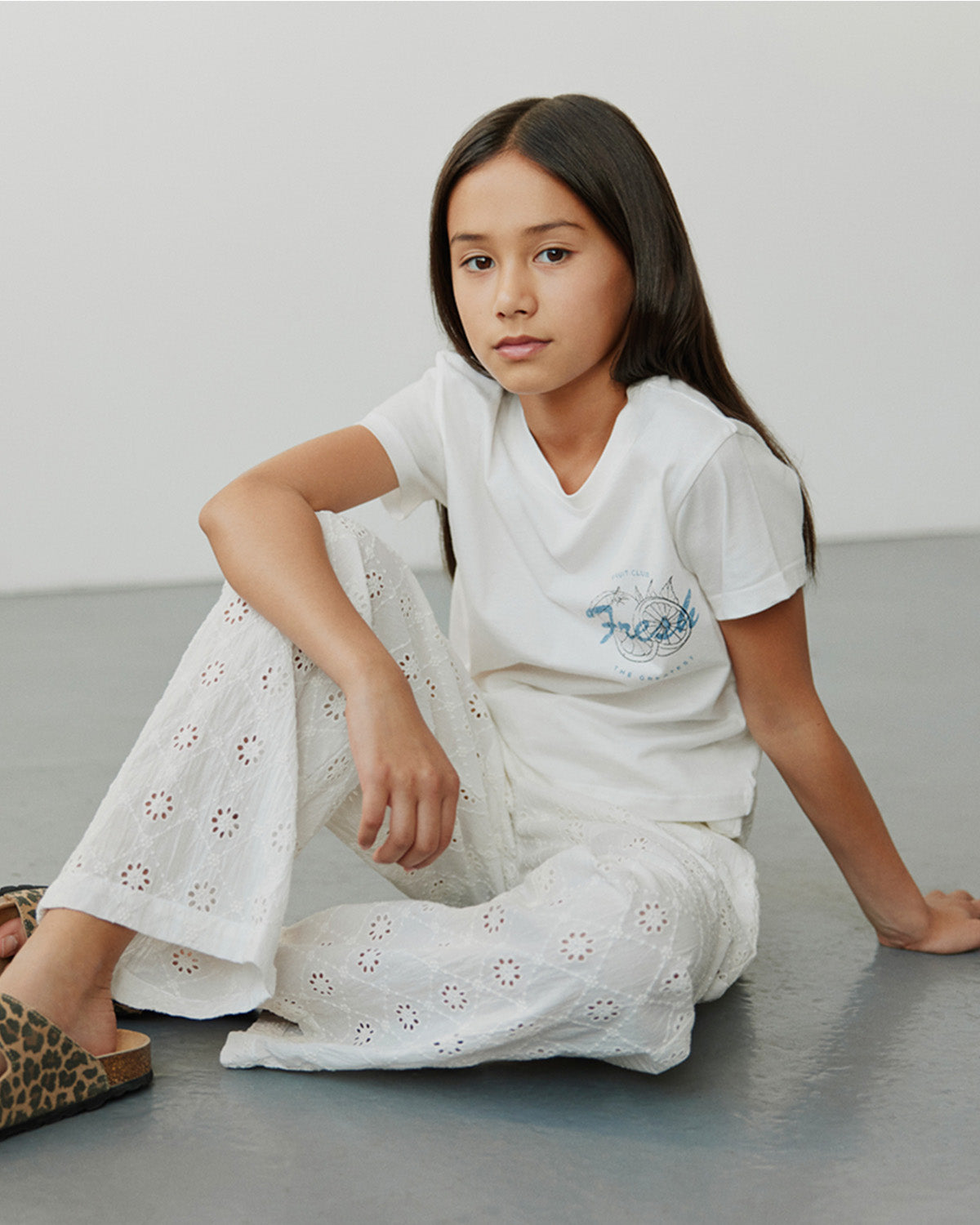 Sofie Schnoor YOUNG ZENASY T-SHIRT T-shirt 0124 Snow white