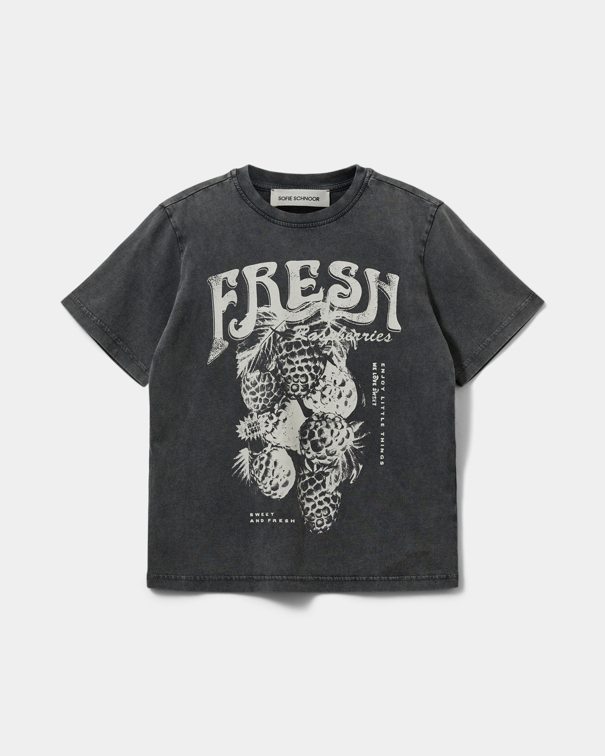 Sofie Schnoor YOUNG ZENASY T-SHIRT T-shirt 1022 Stone washed black