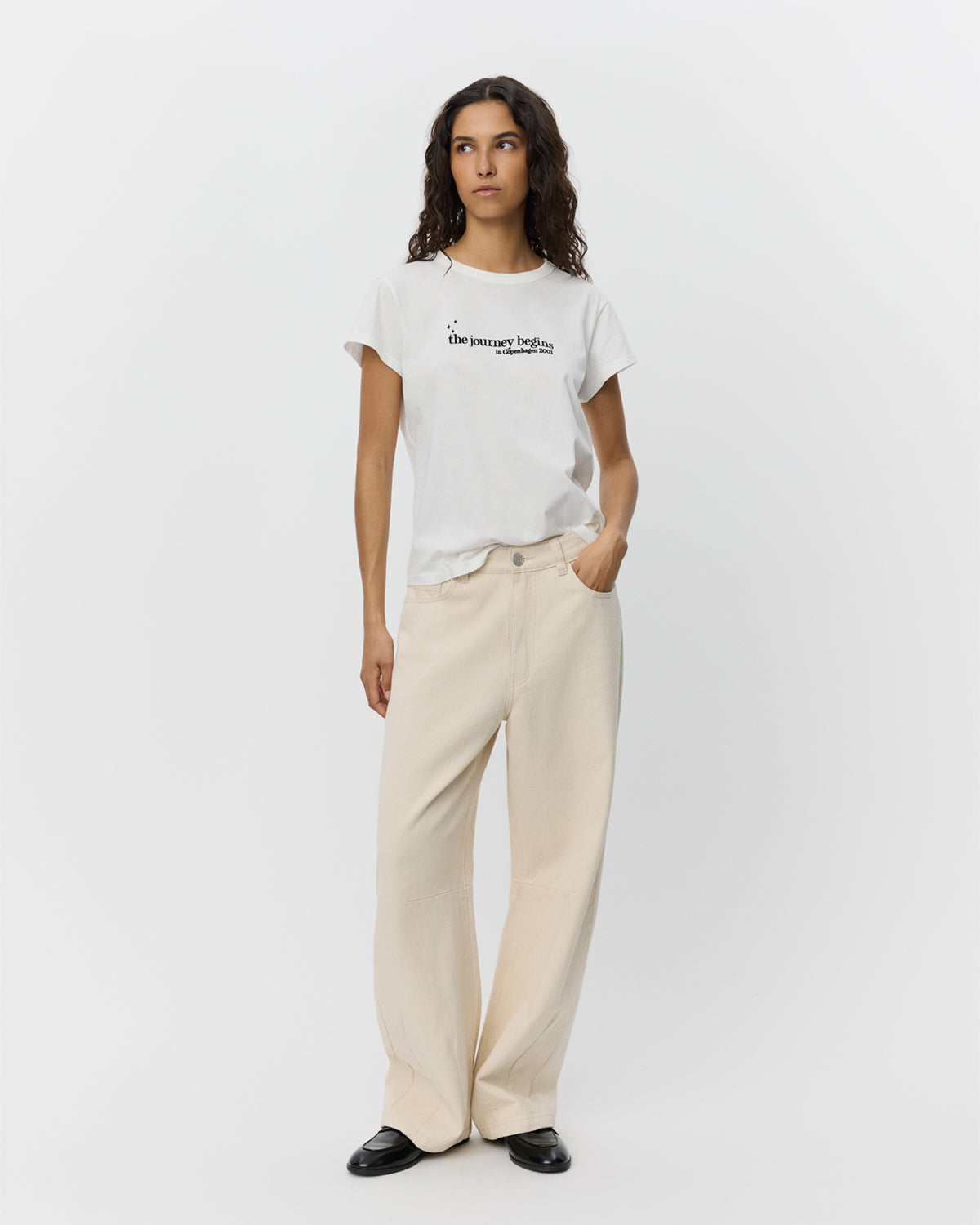 Sofie Schnoor WOMEN ZOEYSW T-SHIRT T-shirt 0124 Snow white