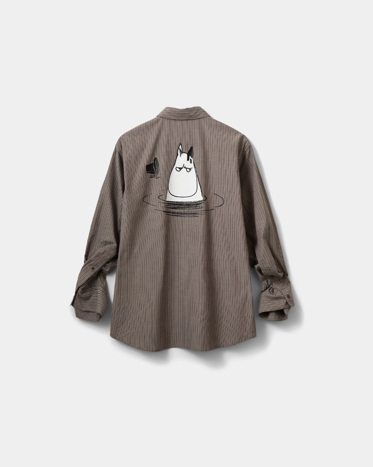 ABBYSW shirt in Brown Striped | Shirts for women | SOFIE SCHNOOR
