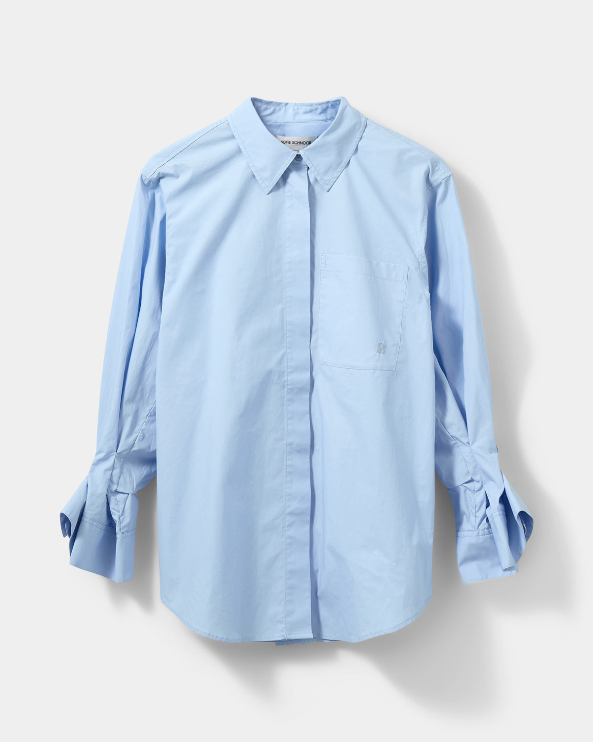 ABBYSW SHIRT in Blue | SOFIE SCHNOOR