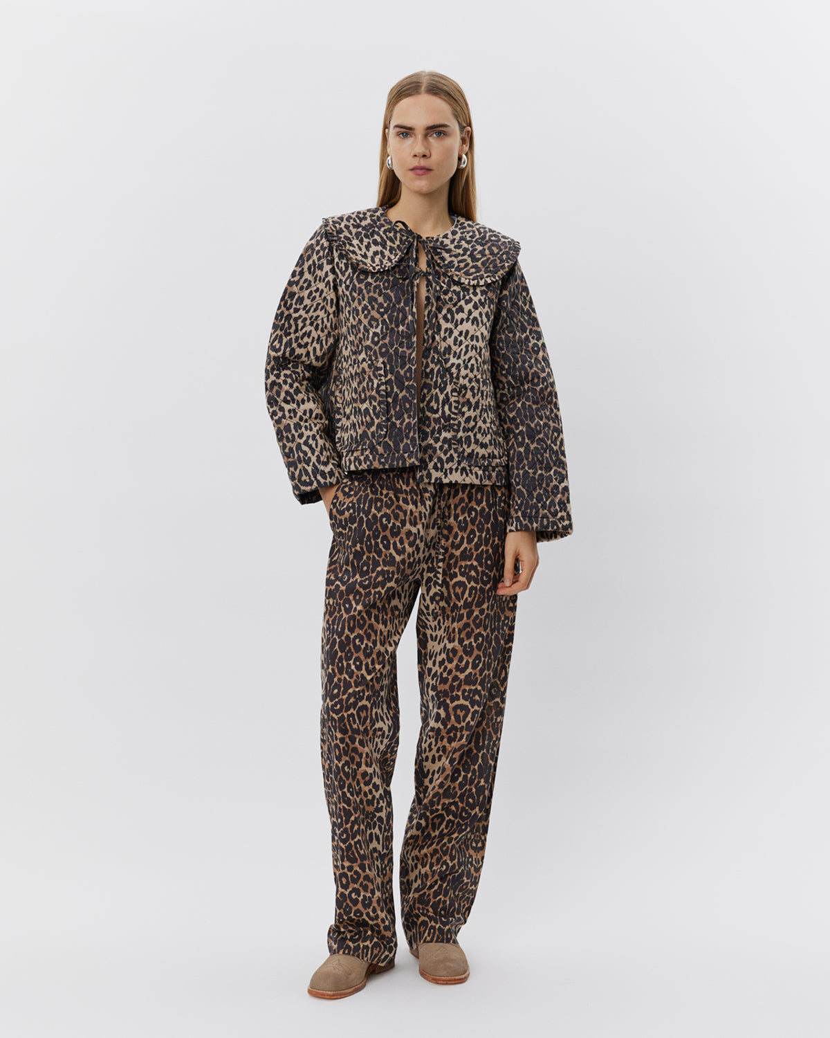 Sofie Schnoor WOMEN ABIGAILESW TROUSERS Trousers 9006 Leopard