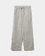 ABIGALESY TROUSERS - Antique White w Beige