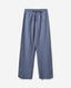 ABIGALESY TROUSERS - Blue-Black w Antique White