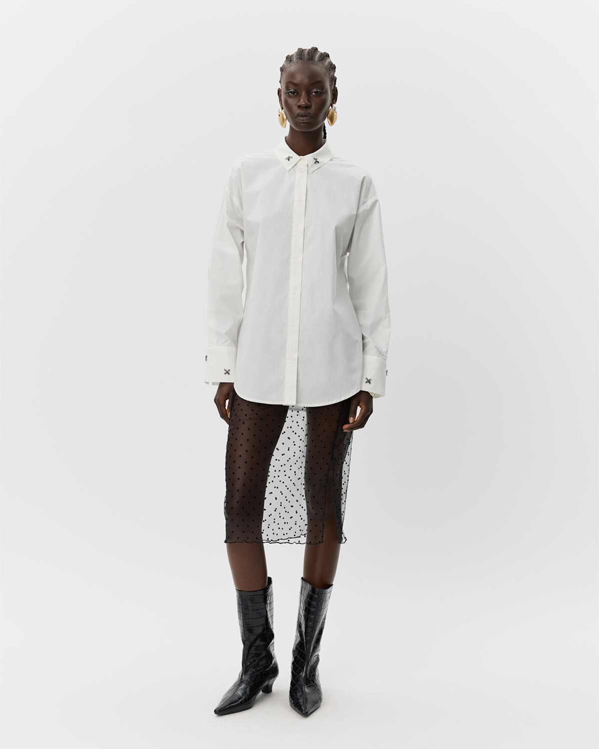 Sofie Schnoor WOMEN ADALENESW SHIRT Shirt 0100 White