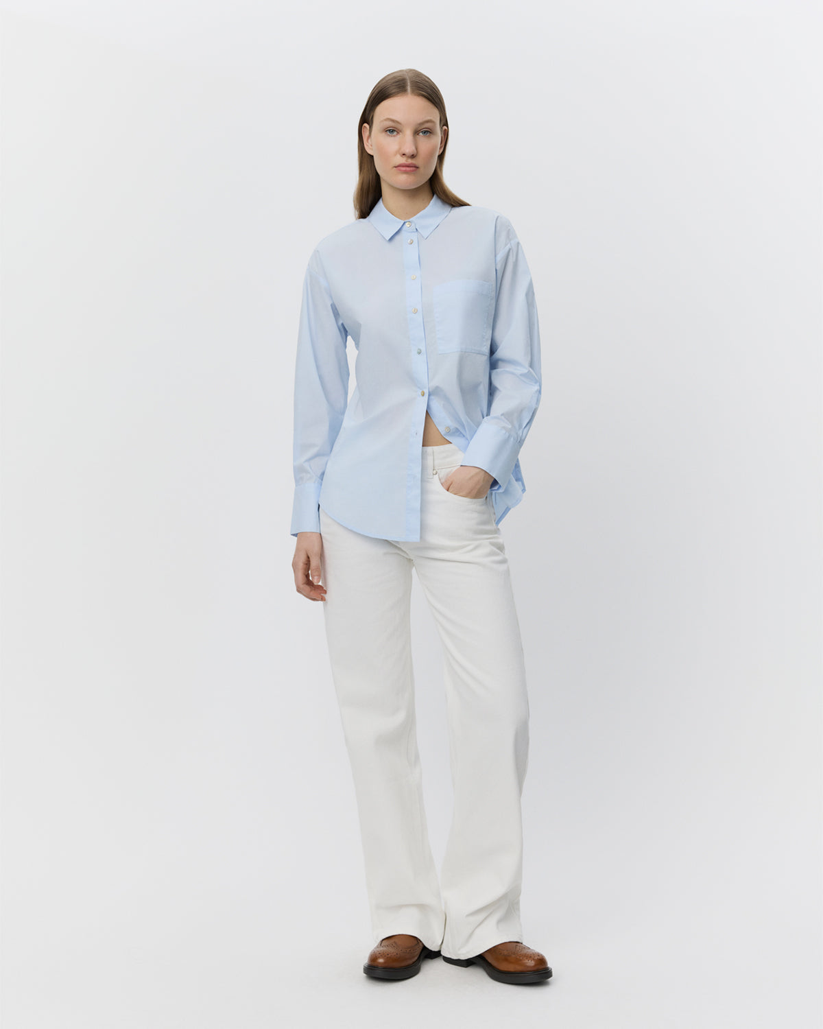 Sofie Schnoor WOMEN ADALENESW SHIRT Shirt 5063 Light blue